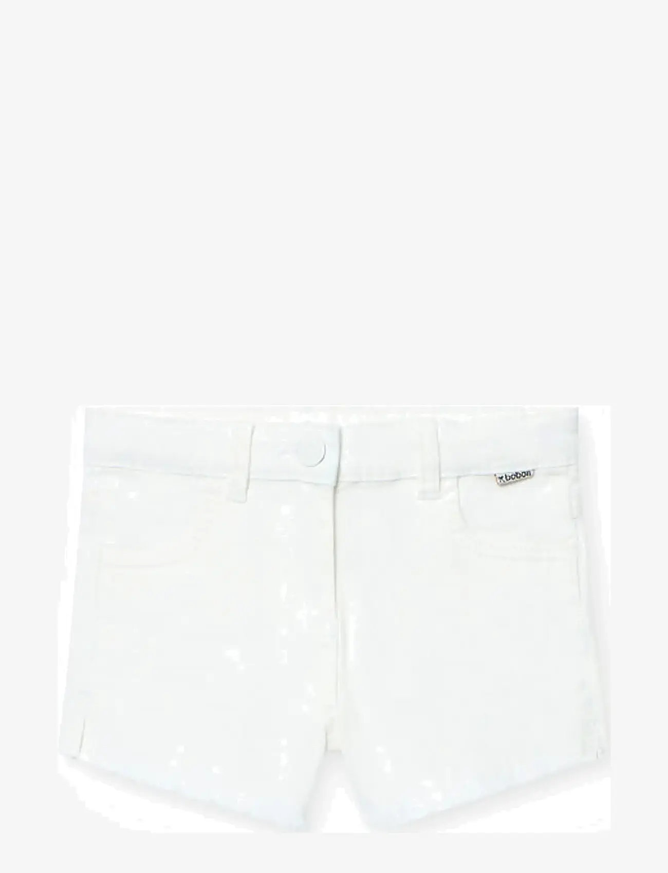 Boboli - Stretch twil shorts - jeansshorts - white - 1
