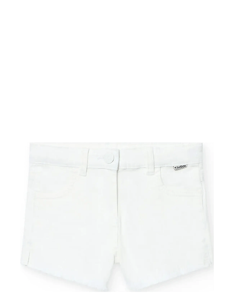 Boboli - Stretch twil shorts - jeansshorts - white - 1