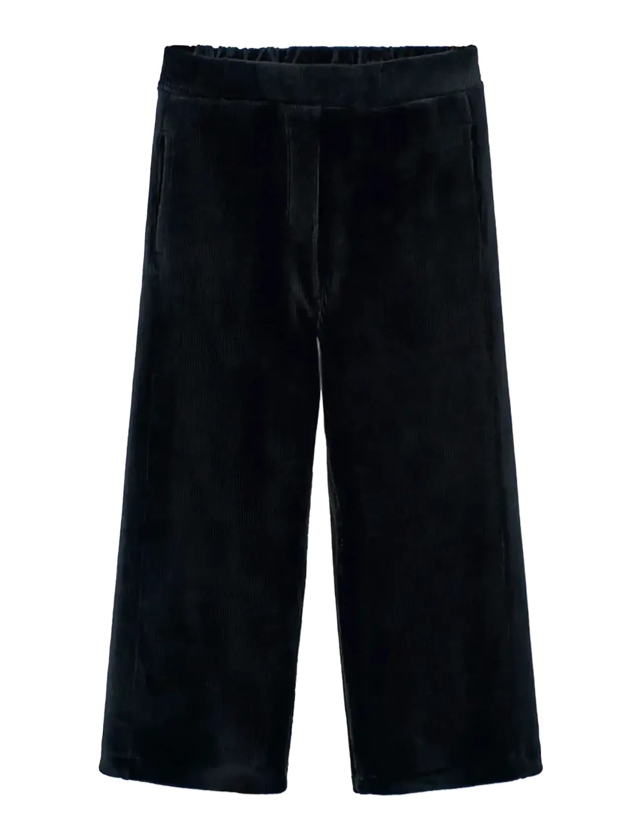 Boboli Corduroy Trousers Knit, 110, Black, Underdele > Bukser, Børn