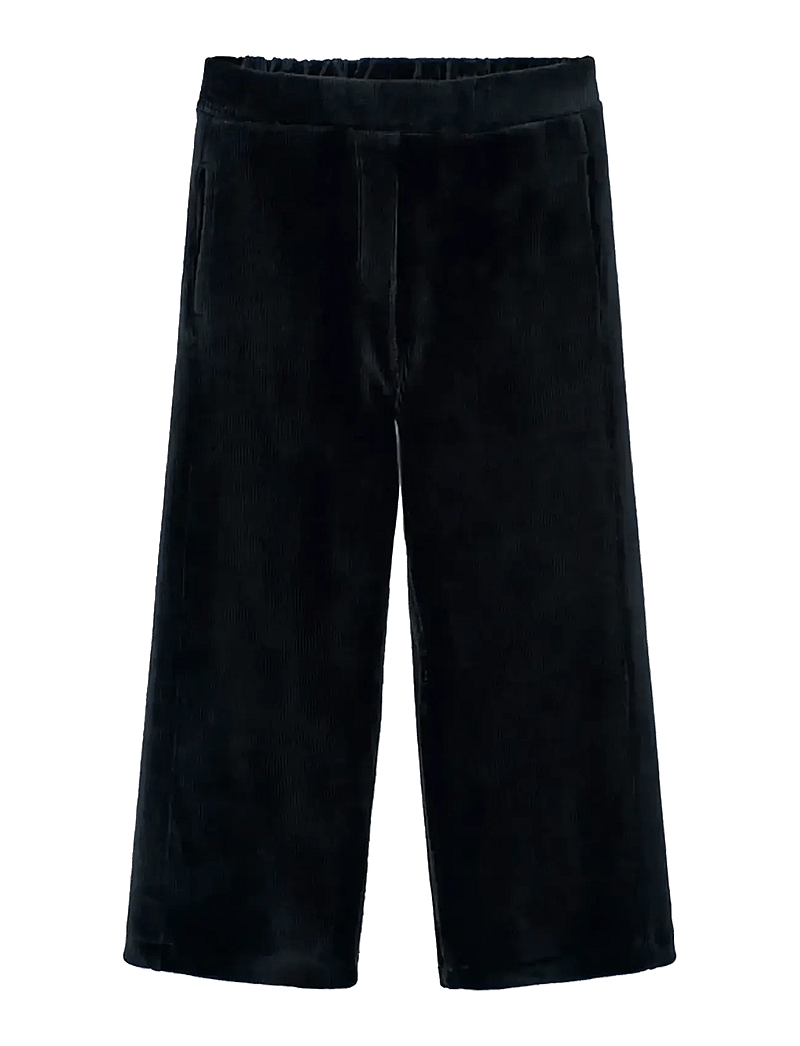 Boboli - Corduroy trousers knit - babybyxor - black - 0