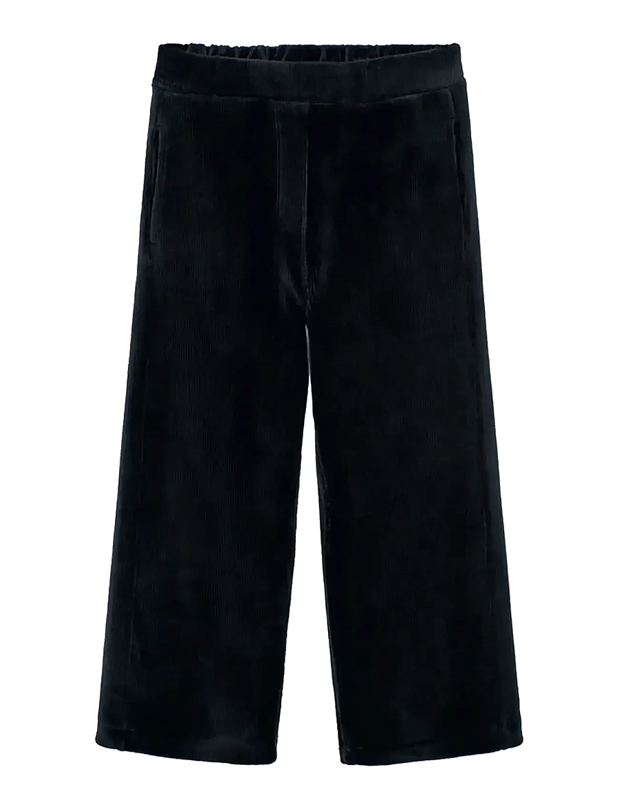 Boboli - Corduroy trousers knit - bukser - black - 0