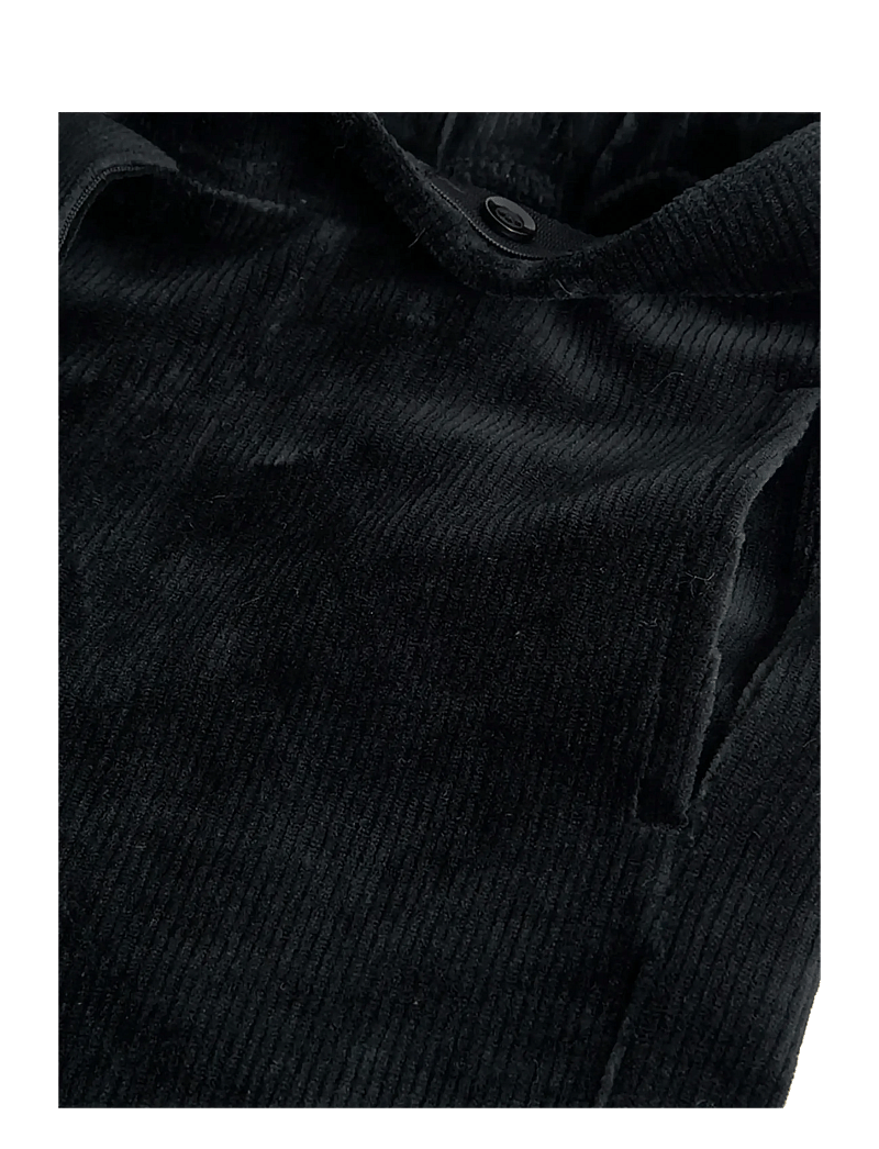 Boboli - Corduroy trousers knit - babybyxor - black - 2