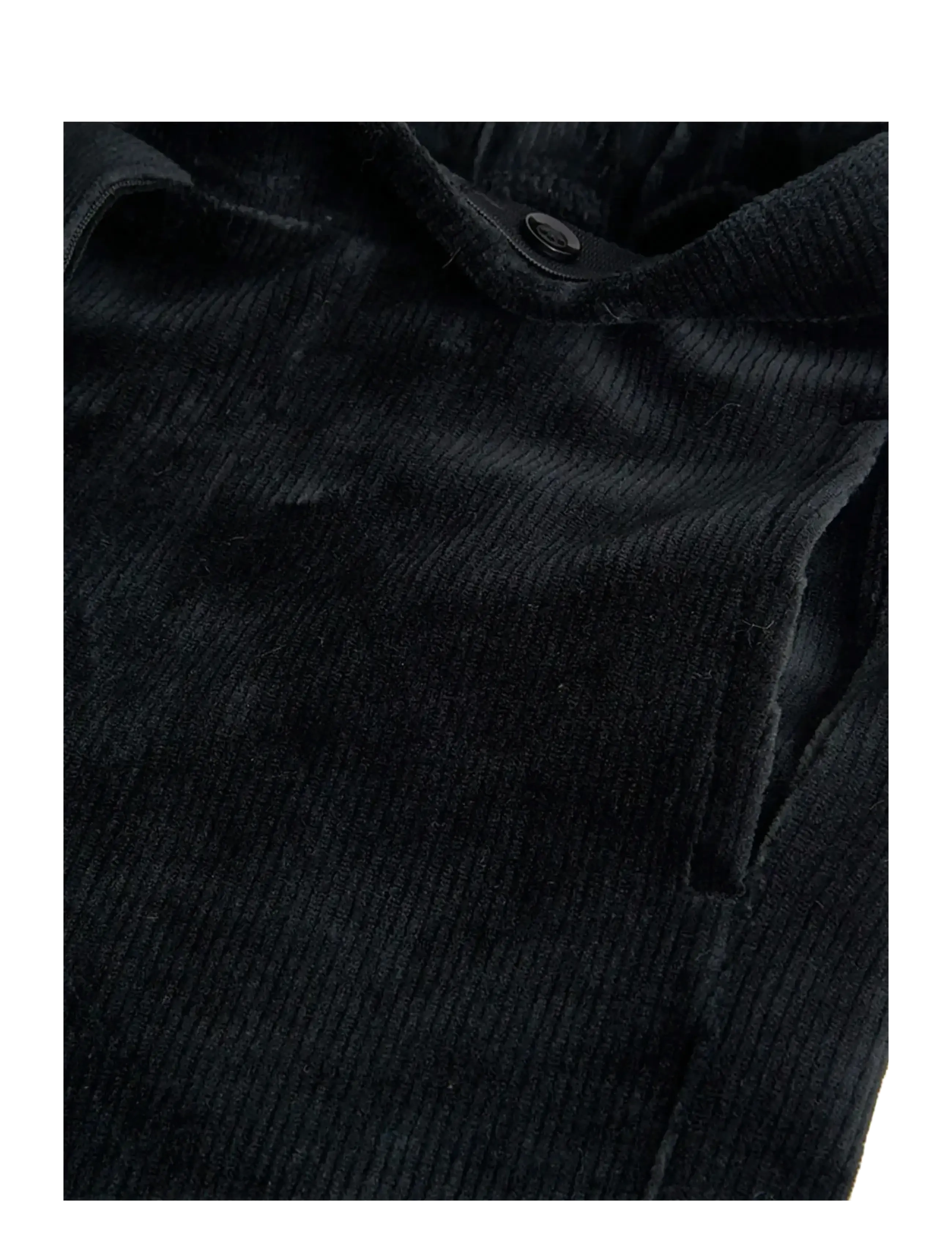 Boboli - Corduroy trousers knit - bikses - black - 2