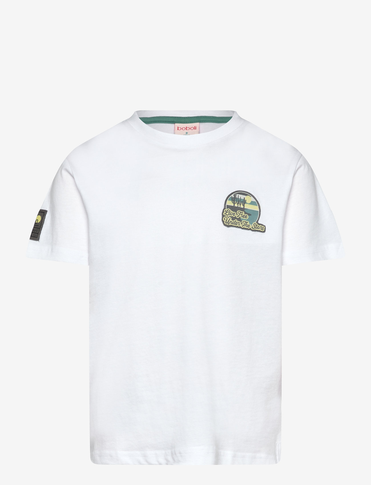 Boboli - Knit t-Shirt - kortærmede t-shirts - white - 1