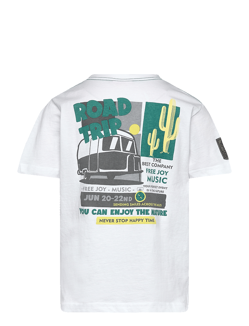 Boboli - Knit t-Shirt - lühikeste varrukatega t-särgid - white - 2