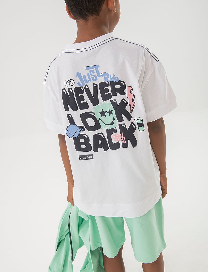 Boboli - Knit t-Shirt - lühikeste varrukatega t-särgid - white - 0