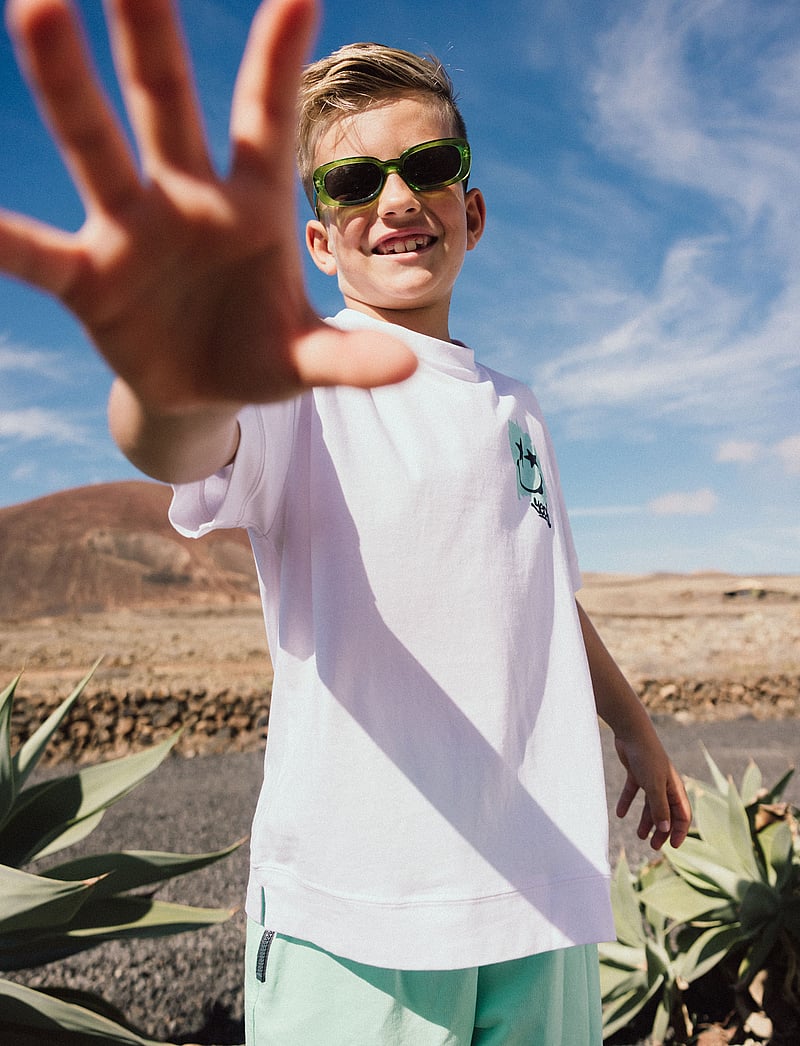 Boboli - Knit t-Shirt - lühikeste varrukatega t-särgid - white - 4