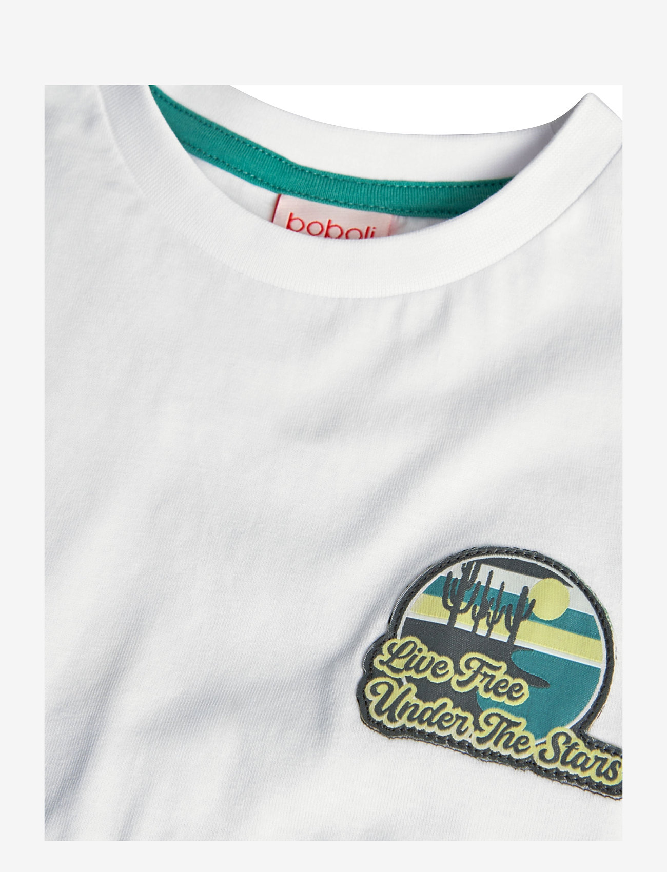 Boboli - Knit t-Shirt - kortærmede t-shirts - white - 3