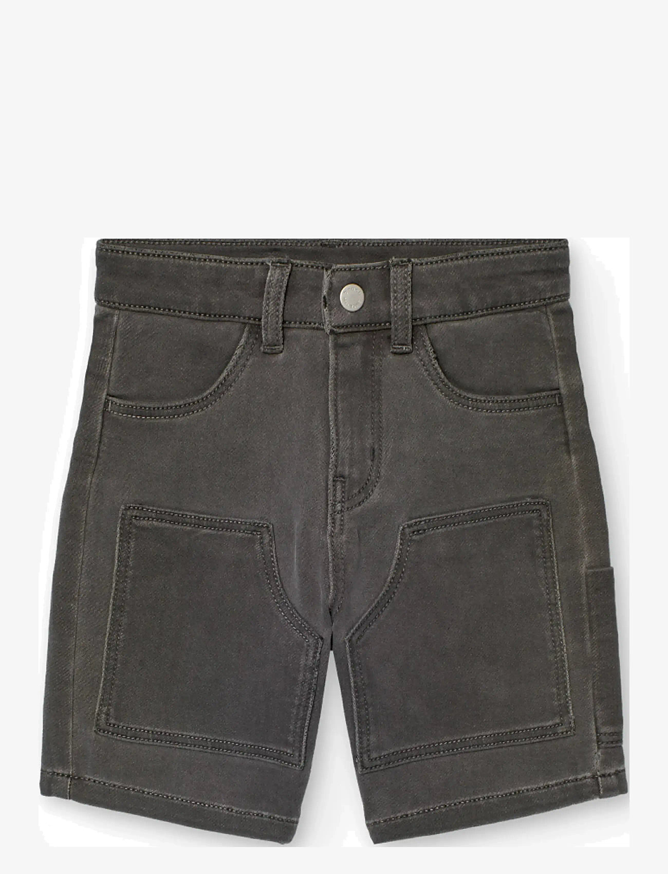 Boboli - Knit denim bermuda shorts - denimshorts - grey - 1