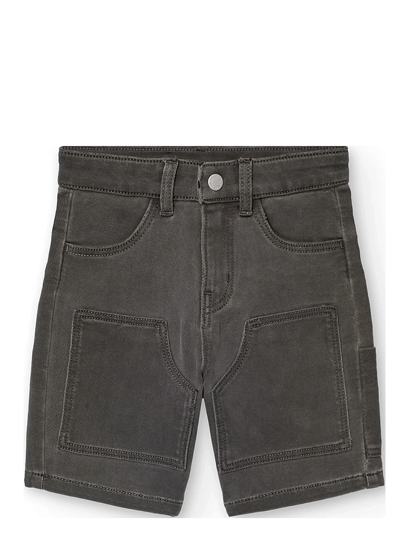 Boboli - Knit denim bermuda shorts - denimshorts - grey - 1