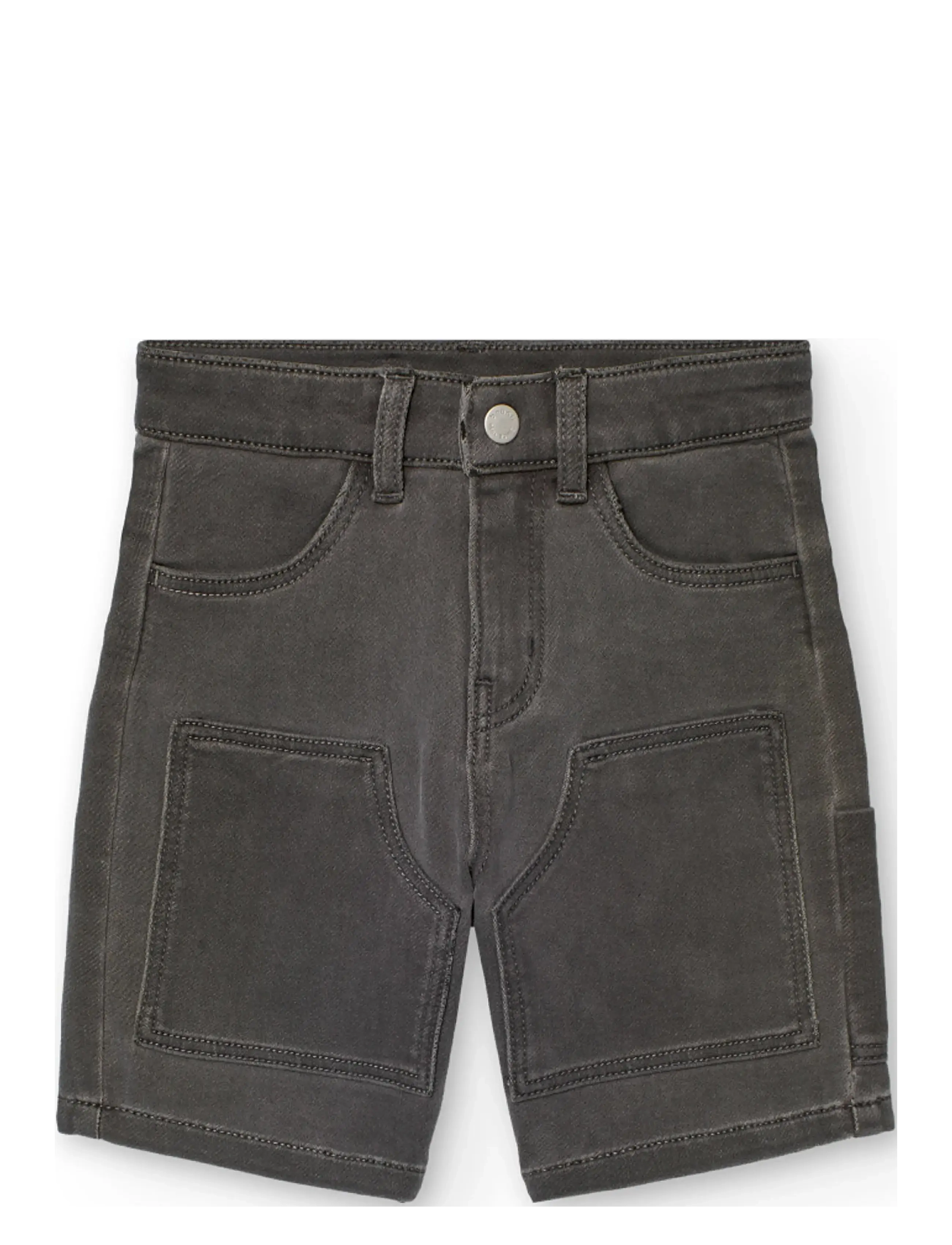 Boboli Knit denim bermuda shorts - 4 for 3 - GREY / grey