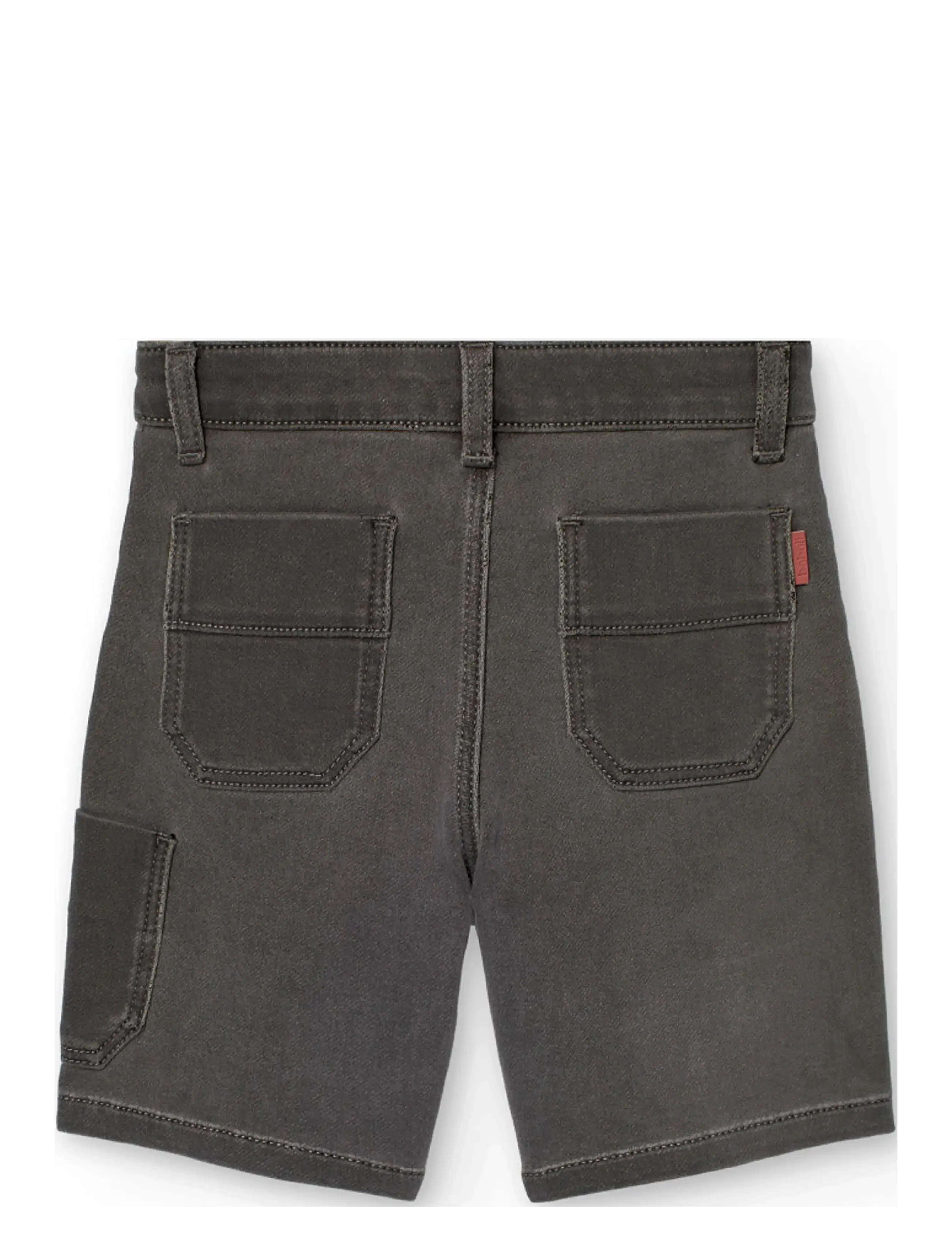 Boboli - Knit denim bermuda shorts - Šortai - grey - 2