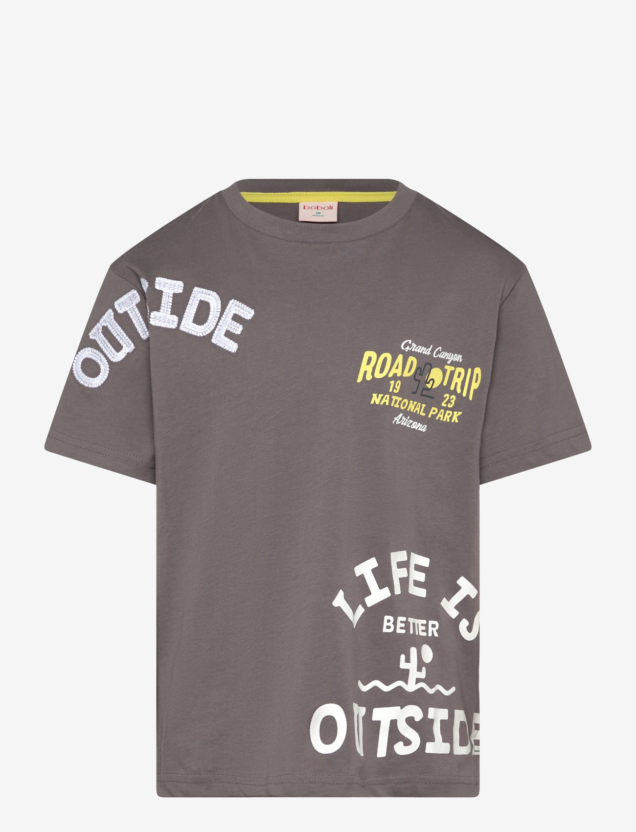 Boboli - Knit t-Shirt - steel - 1