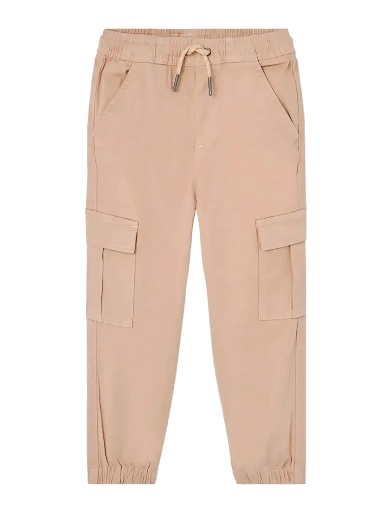 Boboli Stretch Twill Trousers, 92, Unterteile, Beige - Cargo Pants, Kinder