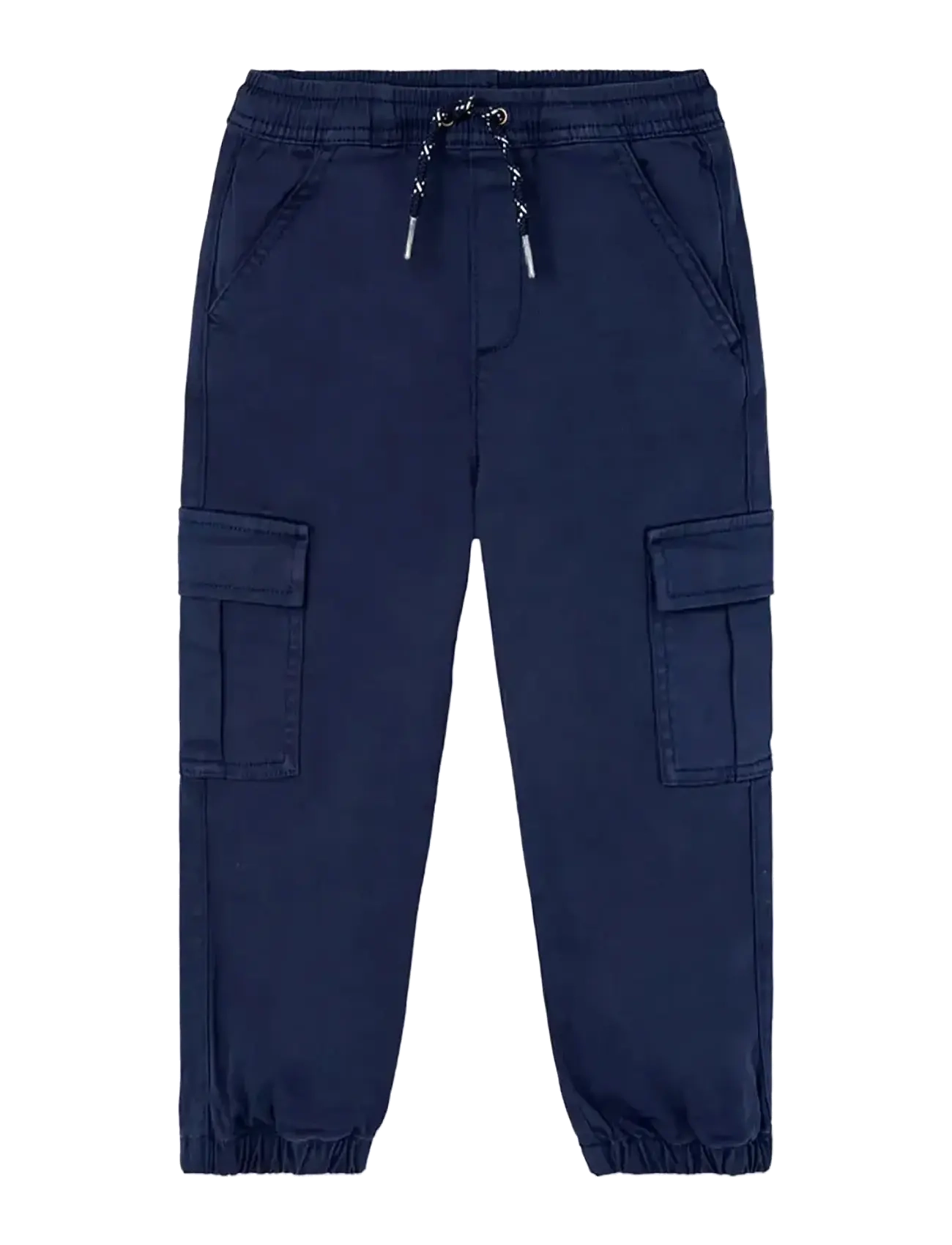 Boboli Stretch Twill Trousers, 92, Unterteile, Marineblau - Cargo Pants, Kinder