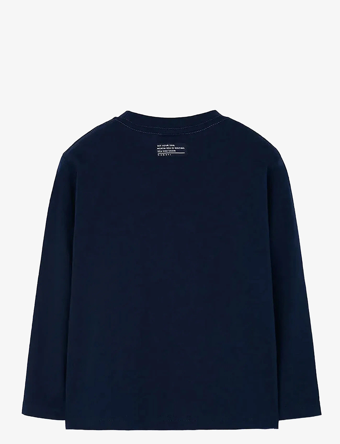 Boboli - Knit t-Shirt - långärmade t-shirts - navy - 1