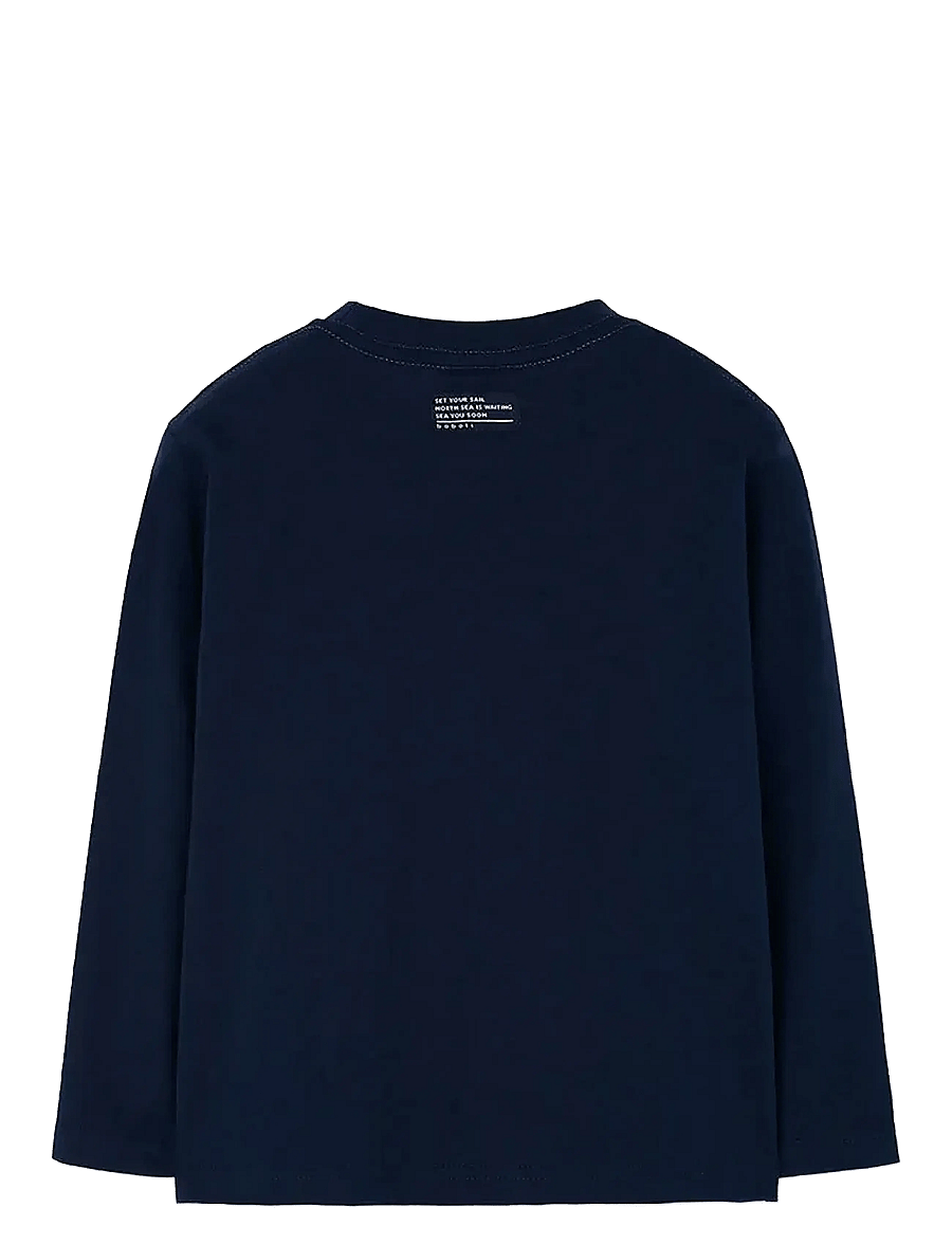 Boboli - Knit t-Shirt - langærmede t-shirts - navy - 1