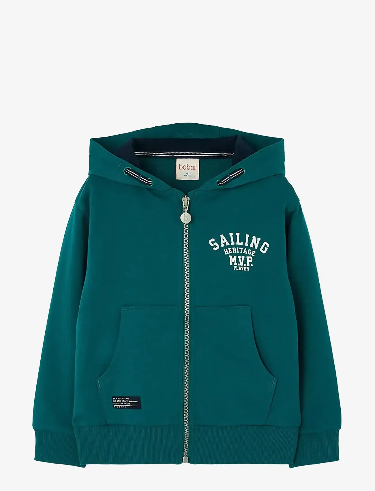 Boboli - Fleece jacket - hættetrøjer - billiard - 0
