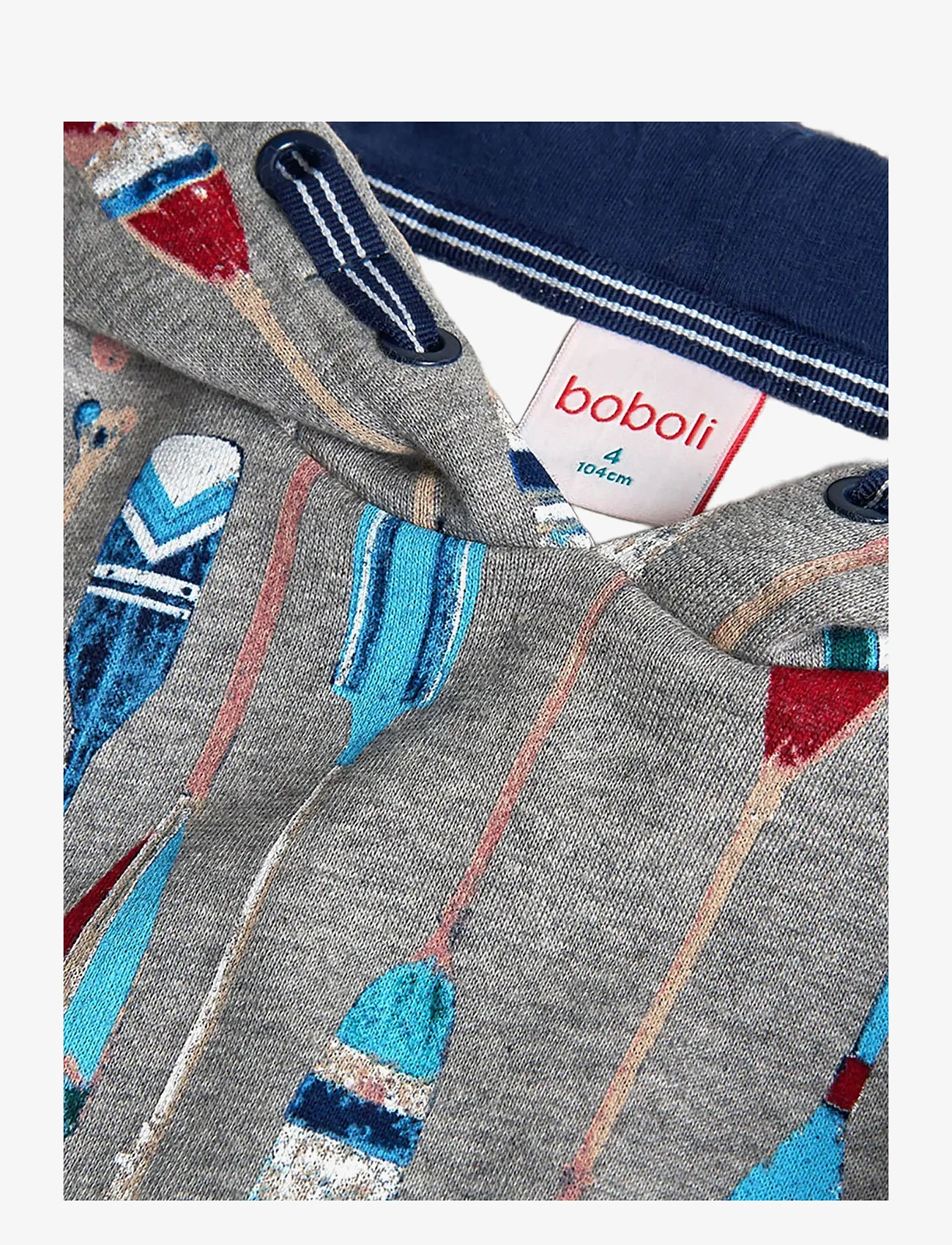 Boboli - Fleece sweatshirt printed - kapuutsiga dressipluusid - print - 2