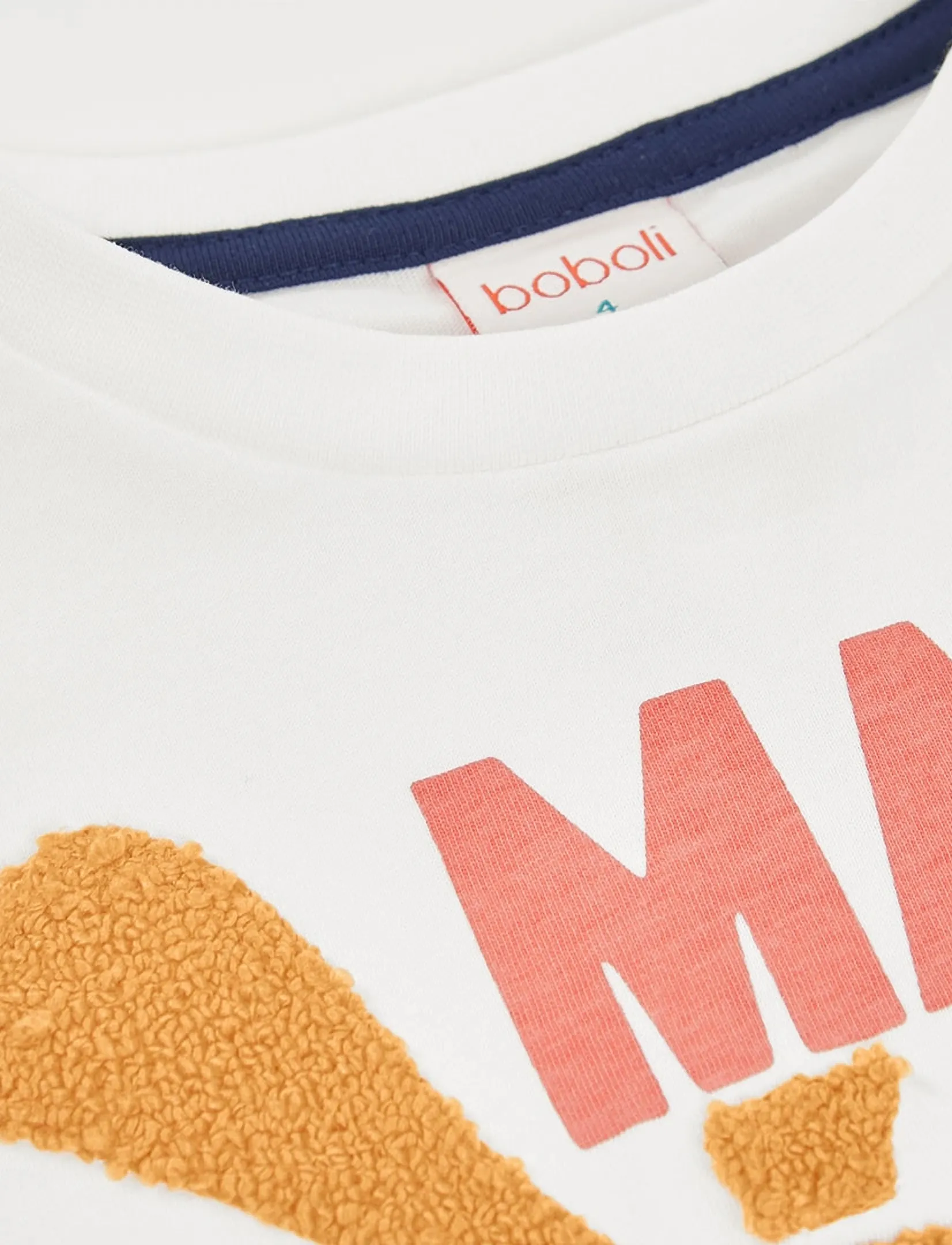 Boboli - Long sleeves t-Shirt for boy -BCI - langærmede t-shirts - off white - 2