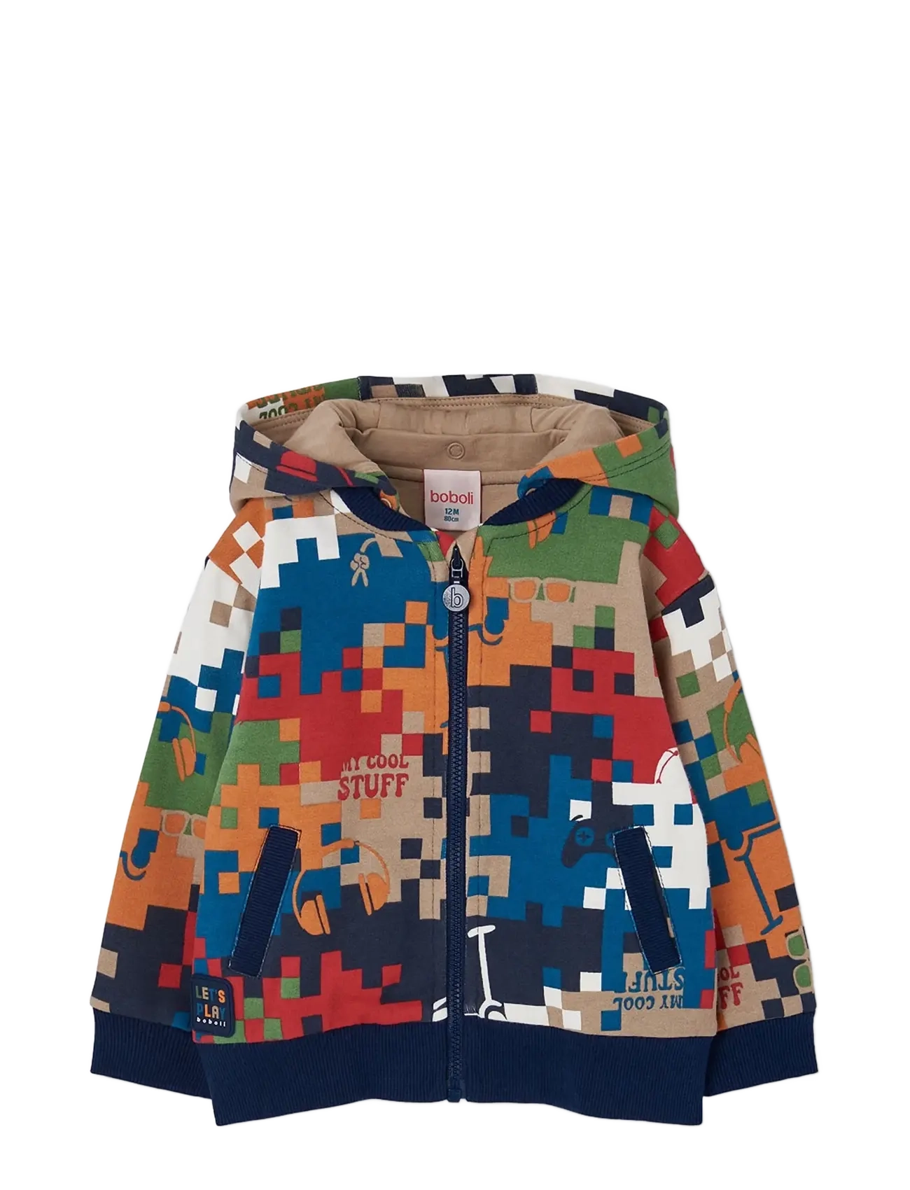 Boboli Fleece jacket printed for boy -BCI - Fleecejacke - PRINT / multi