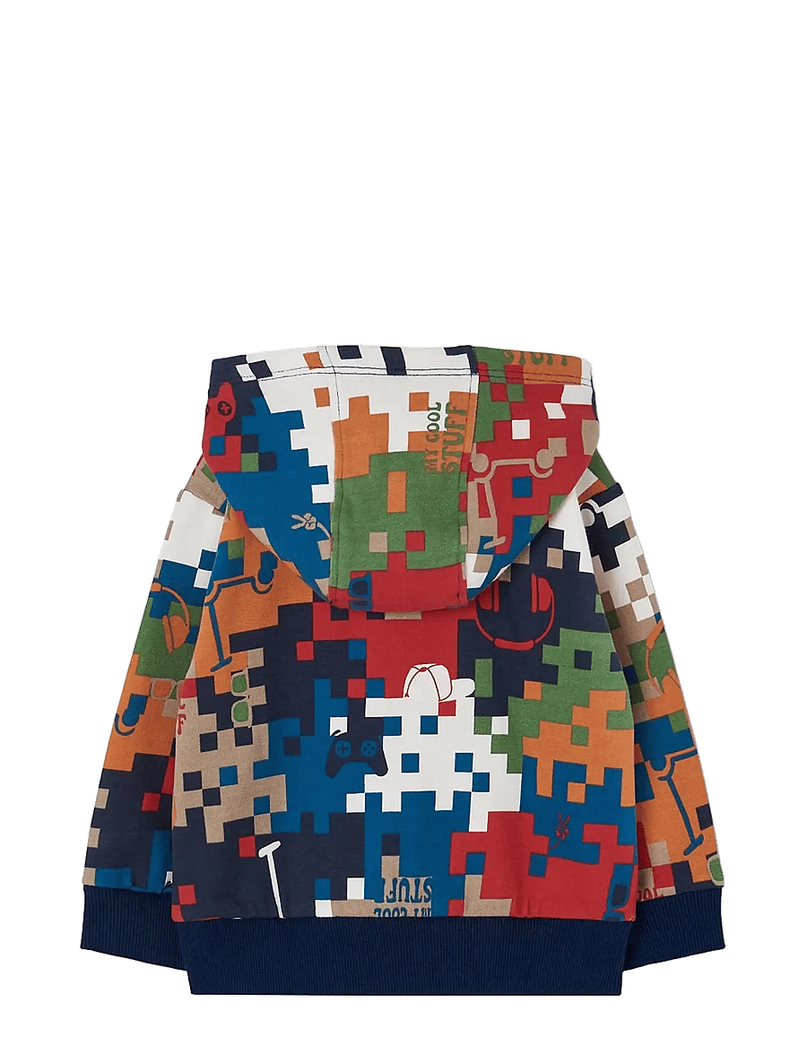 Boboli - Fleece jacket printed for boy -BCI - fleecejacken - print - 1
