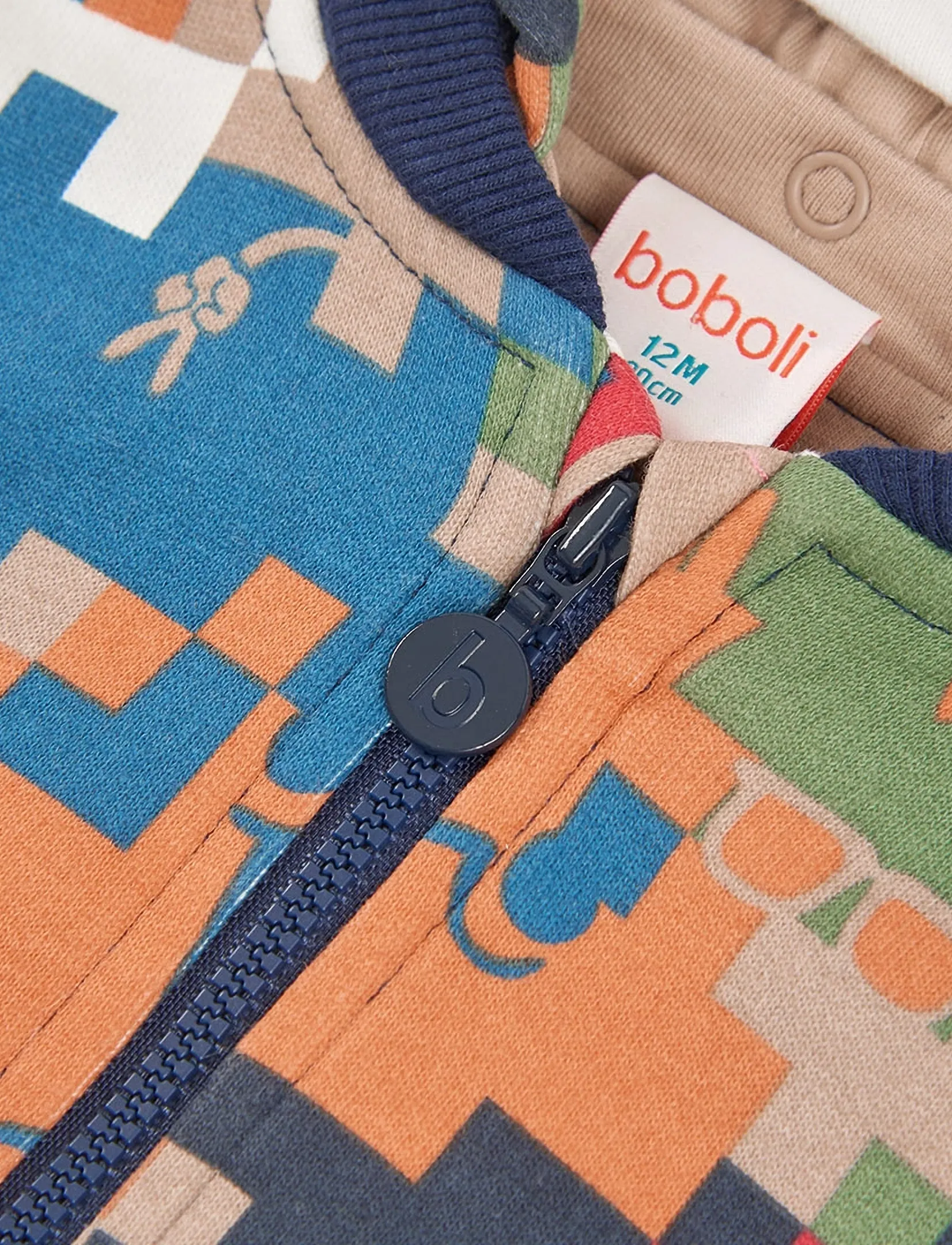 Boboli - Fleece jacket printed for boy -BCI - fleecejacken - print - 2