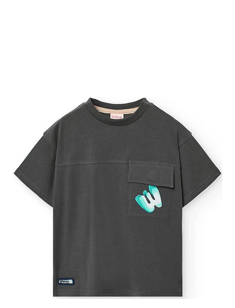 Boboli - Knit t-Shirt - kurzärmelige - black - 1