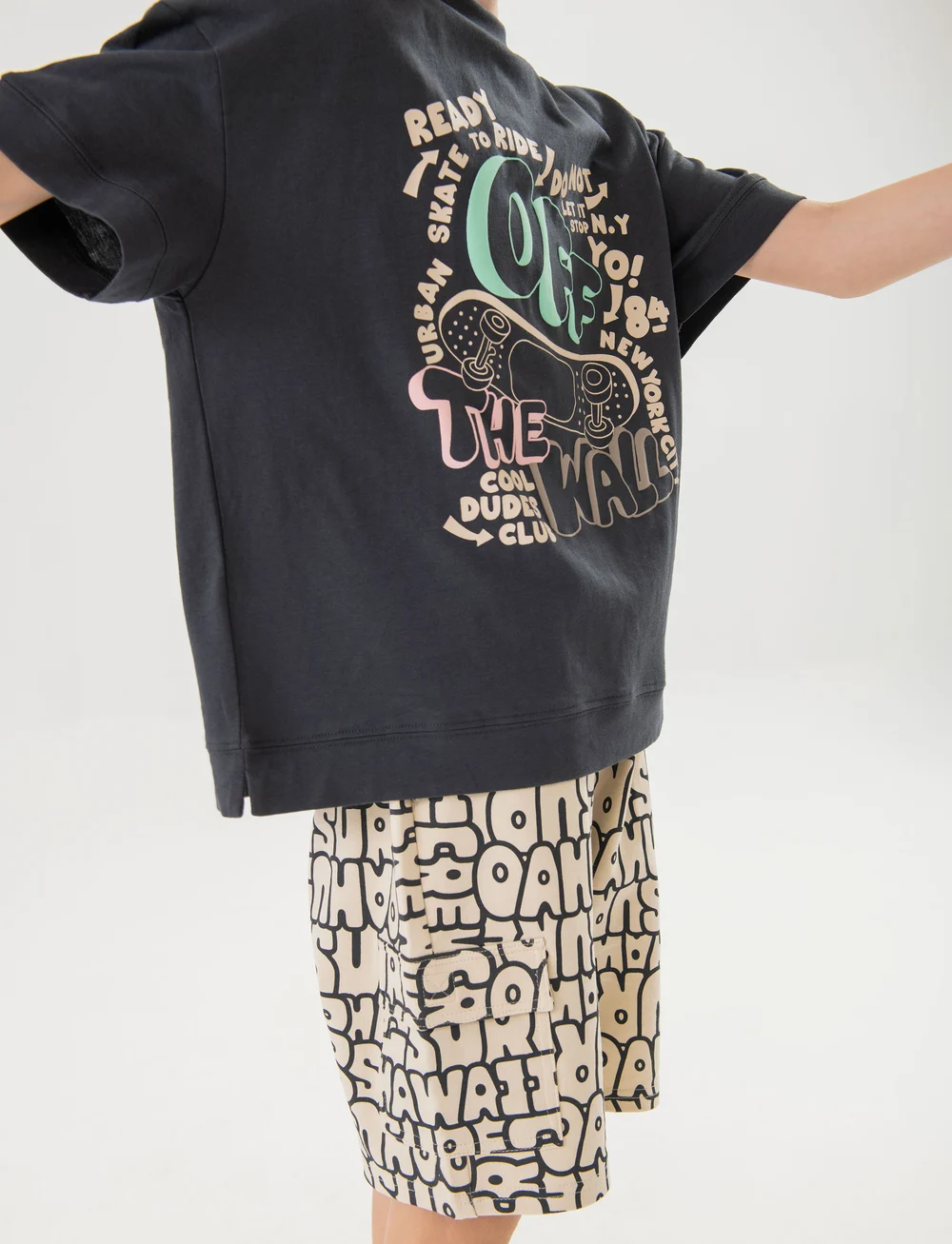 Boboli - Fleece bermuda shorts - lühikesed vabaajapüksid - multi coloured - 0