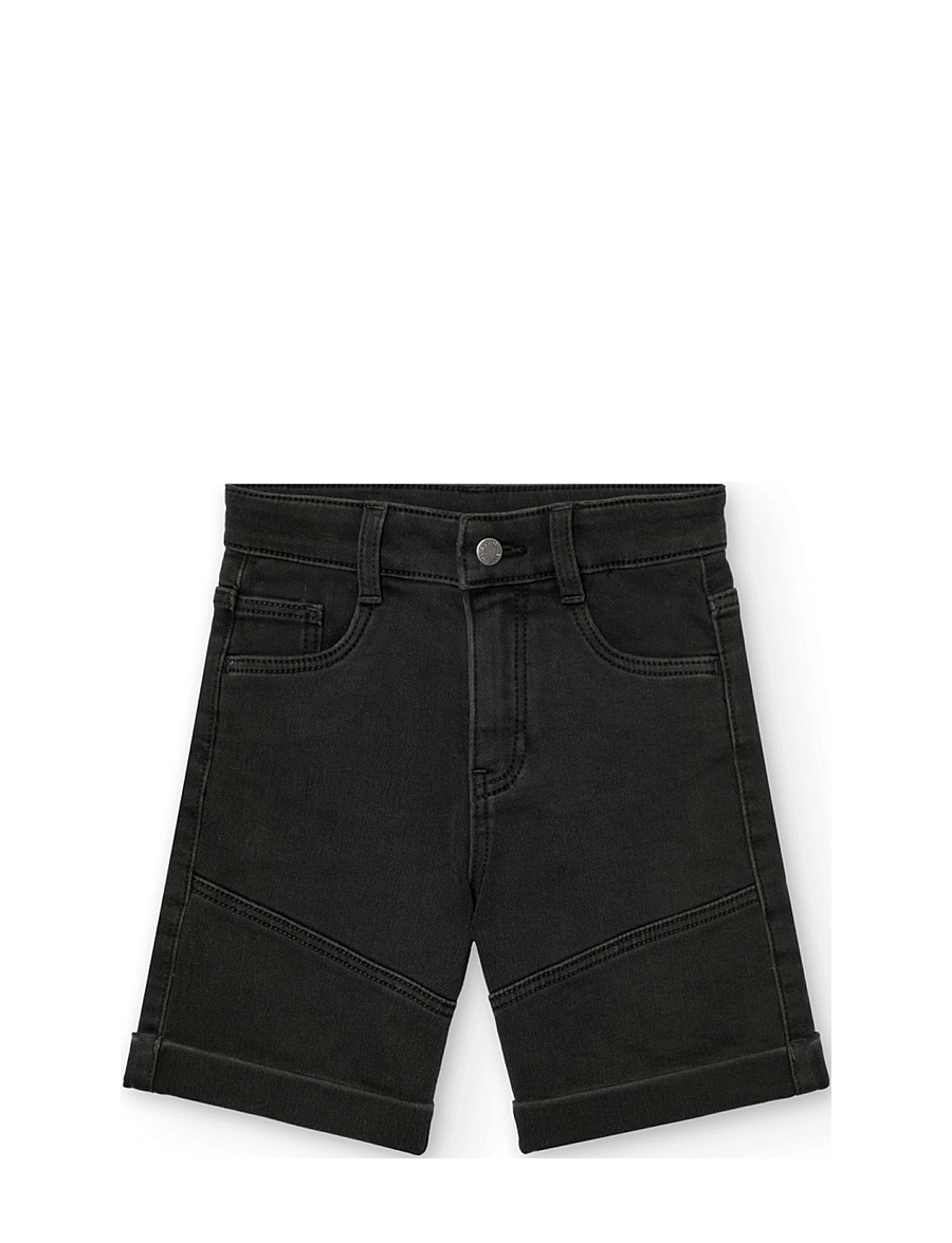 Boboli - Knit denim bermuda shorts - jeansshorts - black - 1