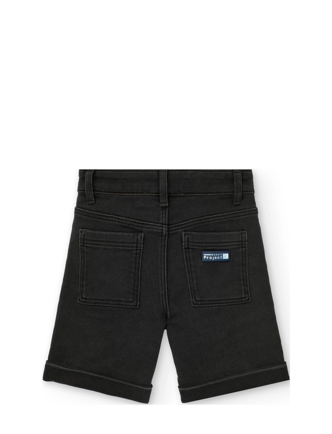 Boboli - Knit denim bermuda shorts - jeansshorts - black - 2
