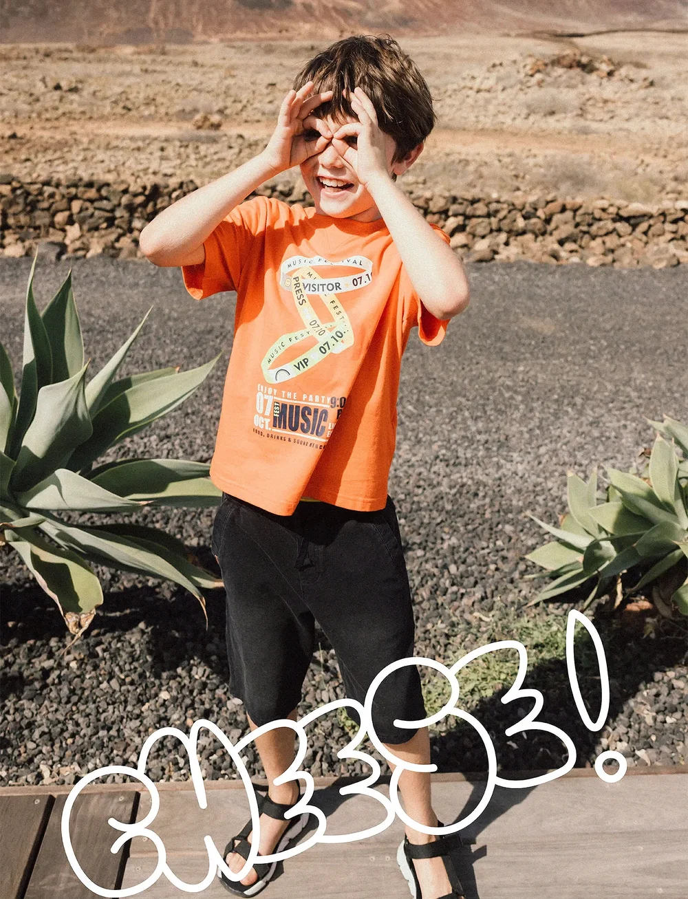 Boboli - Knit denim bermuda shorts - denimshorts - black - 0