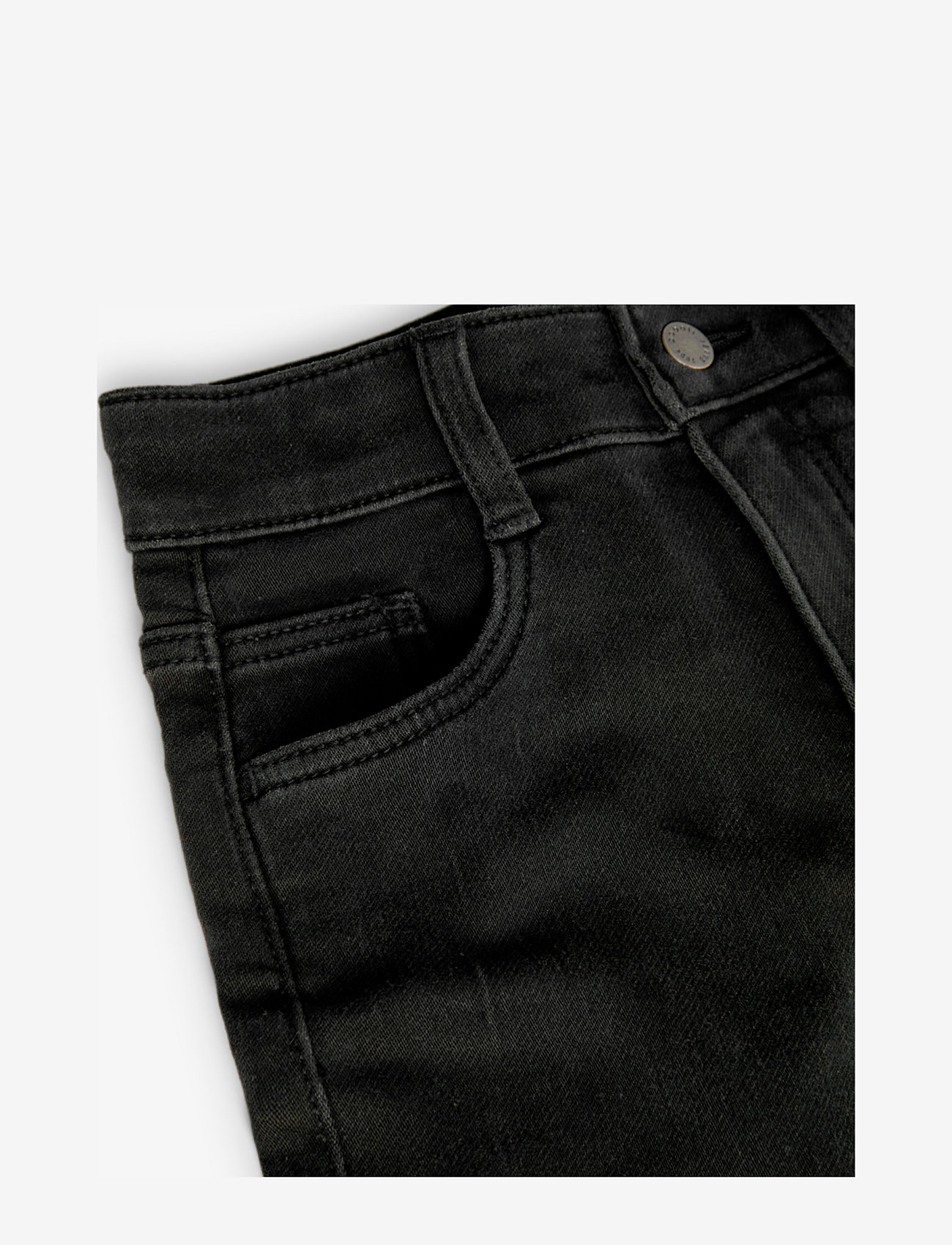 Boboli - Knit denim bermuda shorts - denimshorts - black - 3