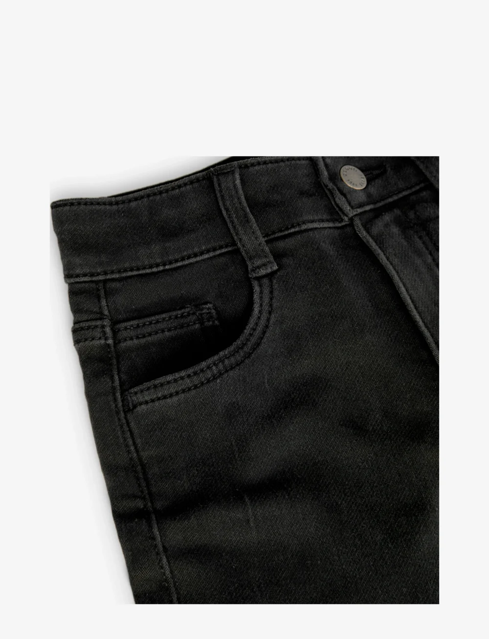 Boboli - Knit denim bermuda shorts - denimshorts - black - 3