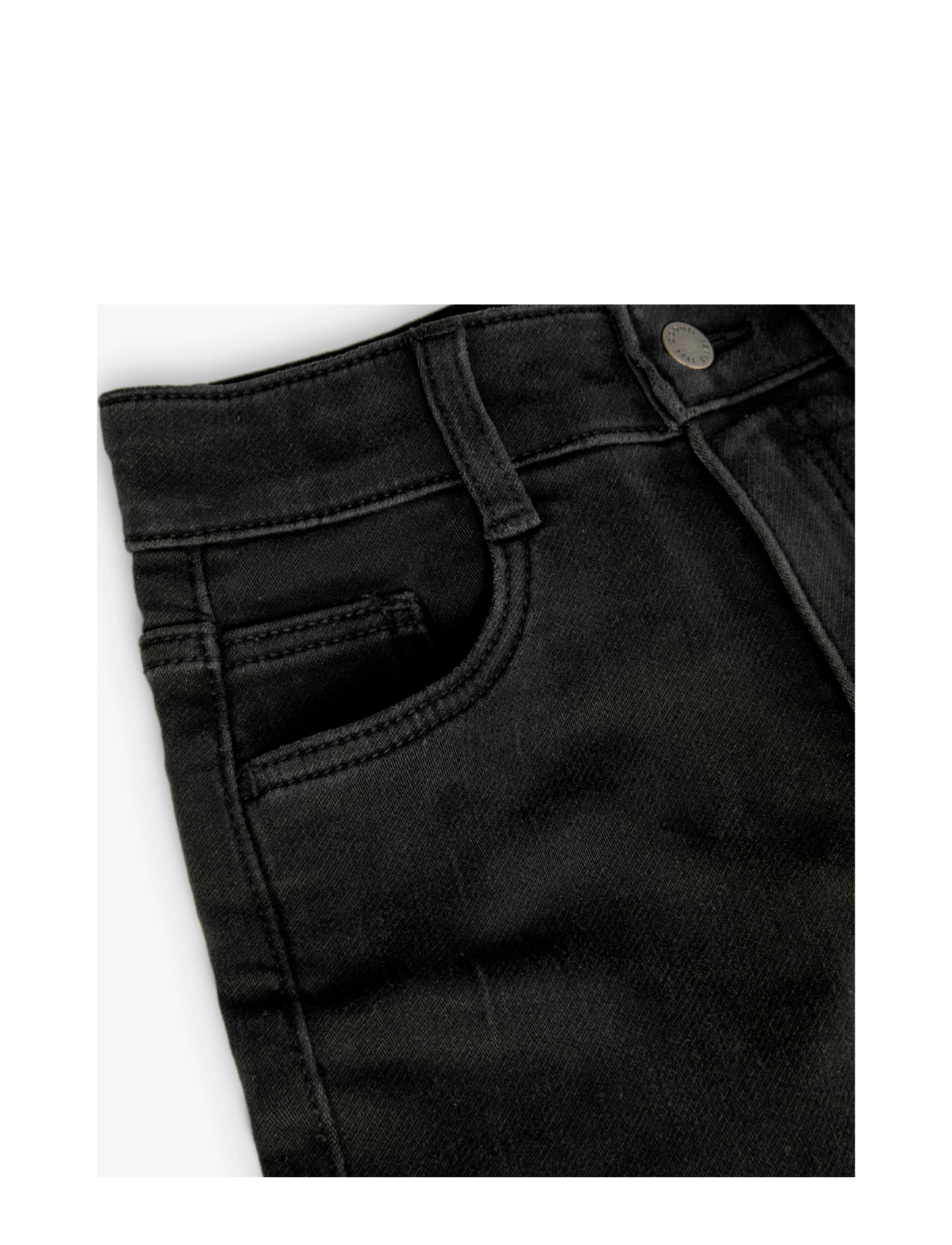 Boboli - Knit denim bermuda shorts - jeansshorts - black - 3