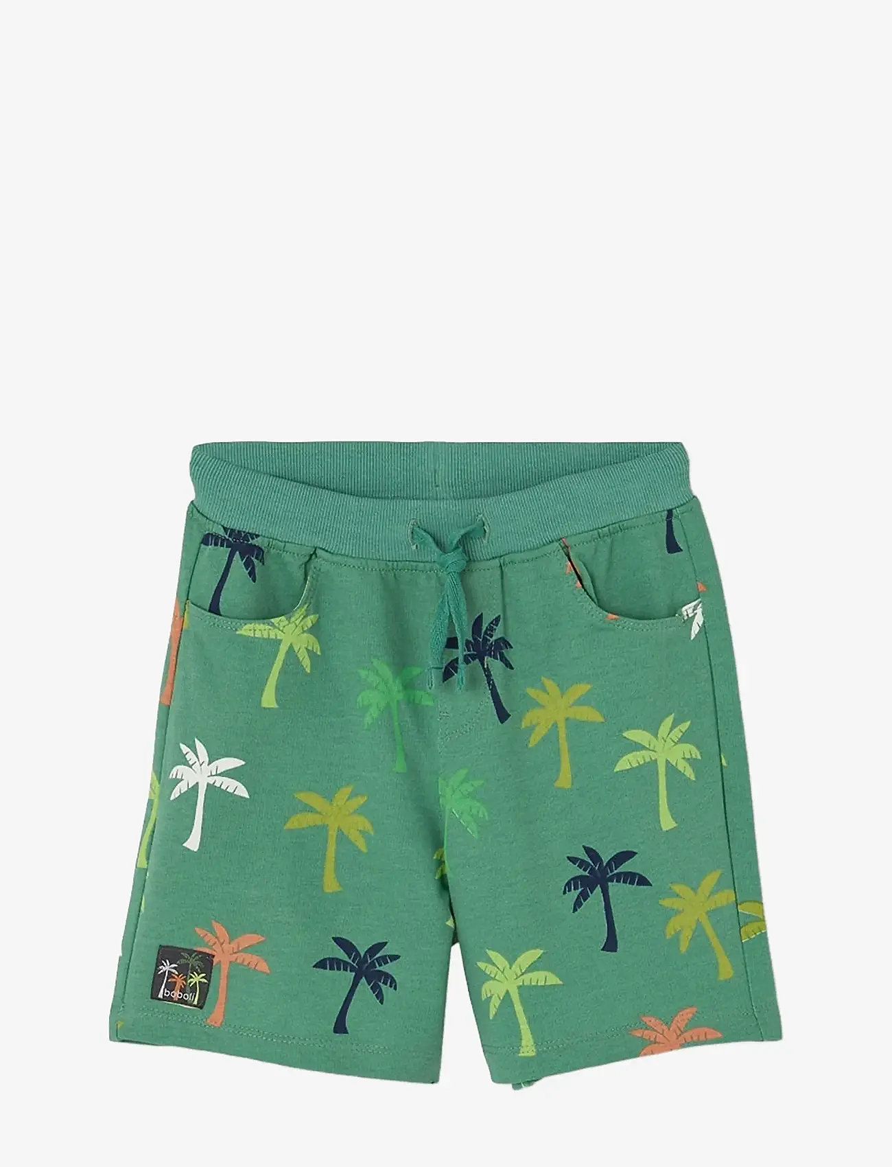 Boboli - Fleece bermuda shorts for boy -BCI - sweatshorts - print - 1