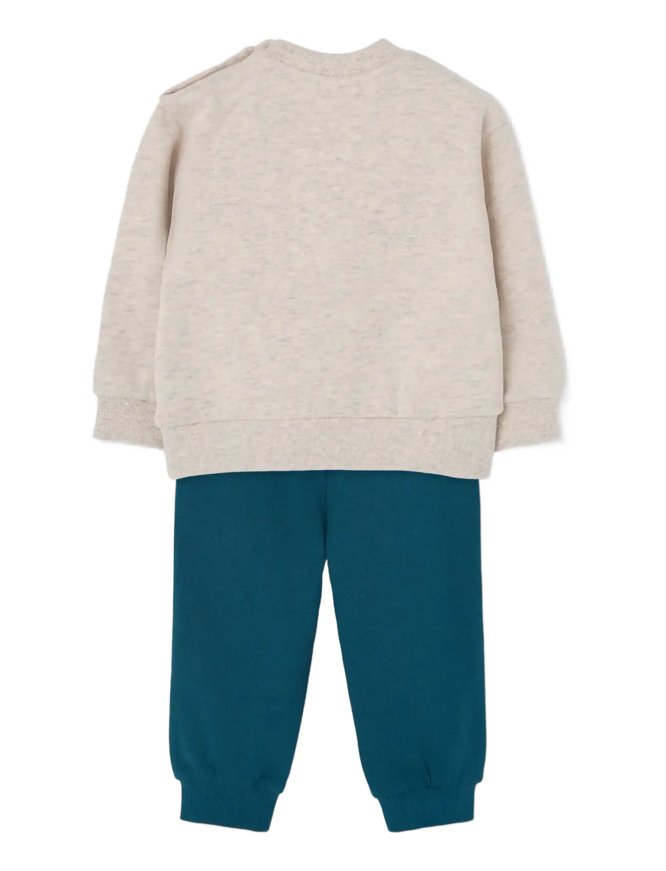 Boboli - Set fleece for boy -BCI - sportanzüge - beige - 1