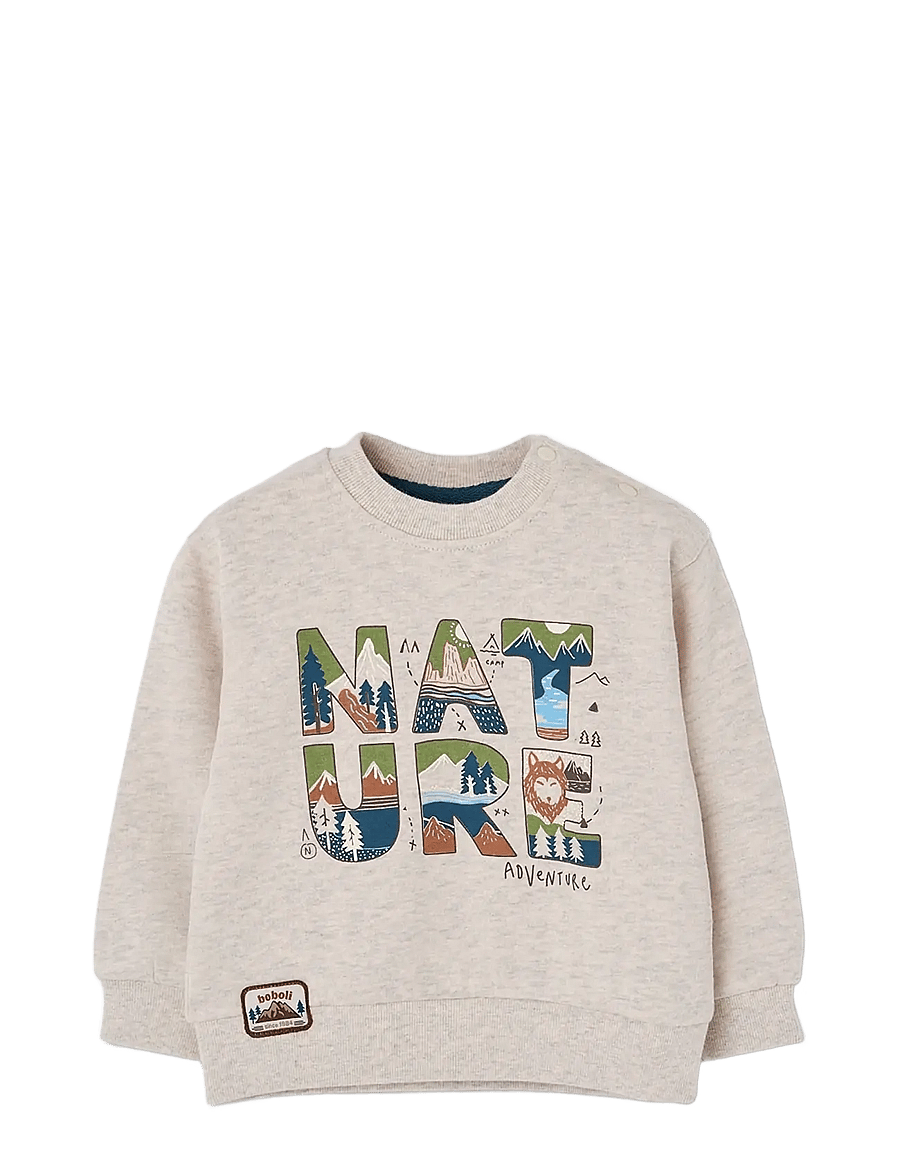 Boboli - Set fleece for boy -BCI - sportanzüge - beige - 2