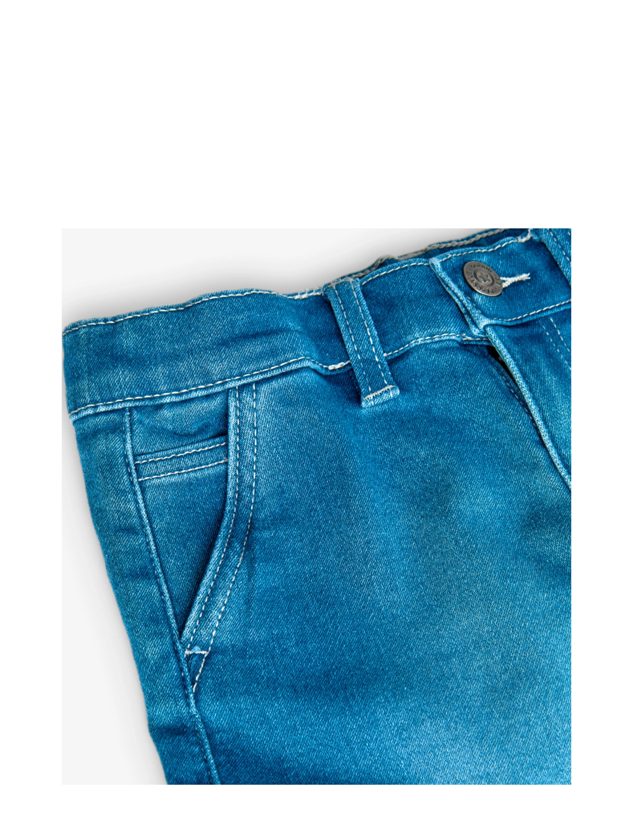 Boboli - Knit denim bermuda shorts - jeansowe szorty - navy - 3