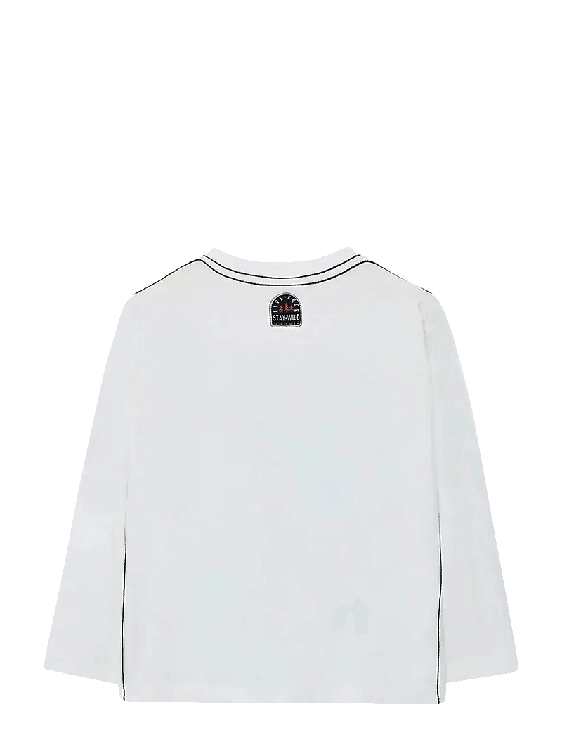 Boboli - Knit t-Shirt - long-sleeved t-shirts - off white - 1