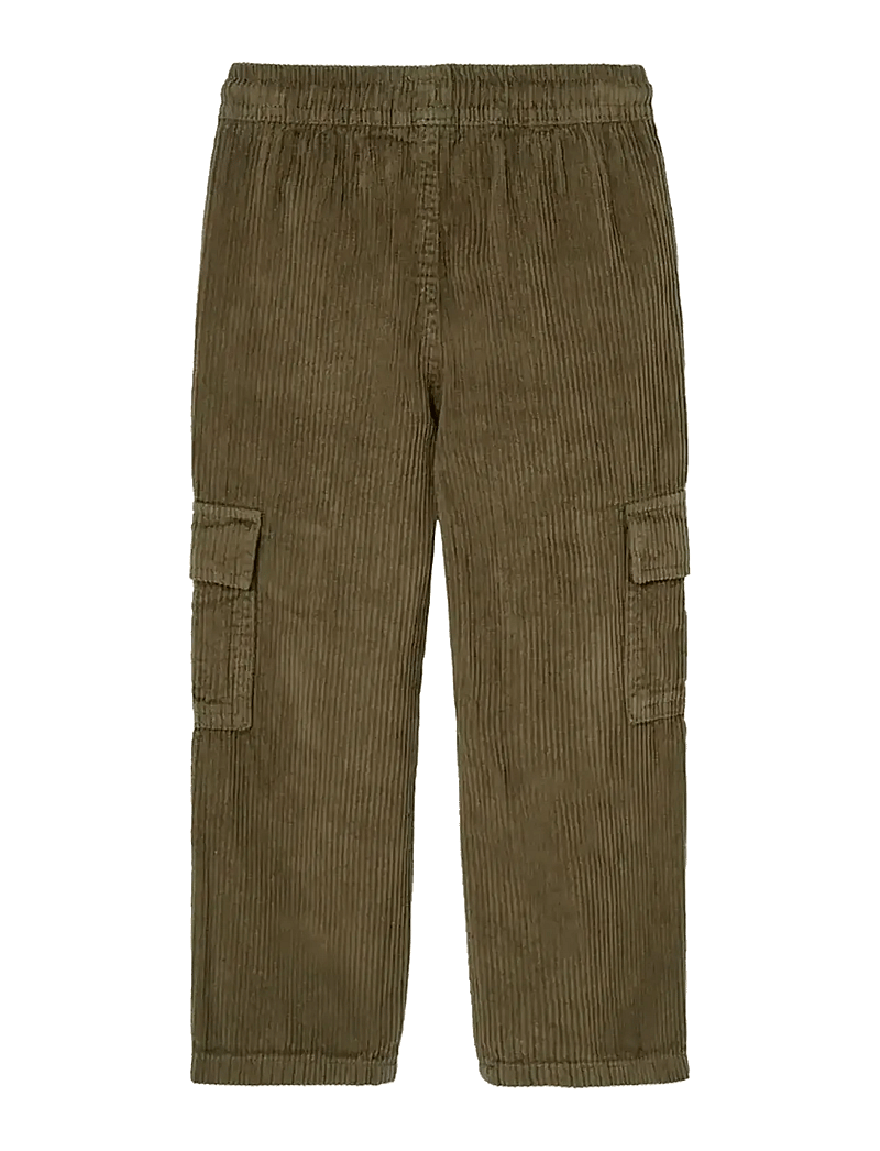 Boboli - Corduroy trousers - cargobyxor - forest - 1