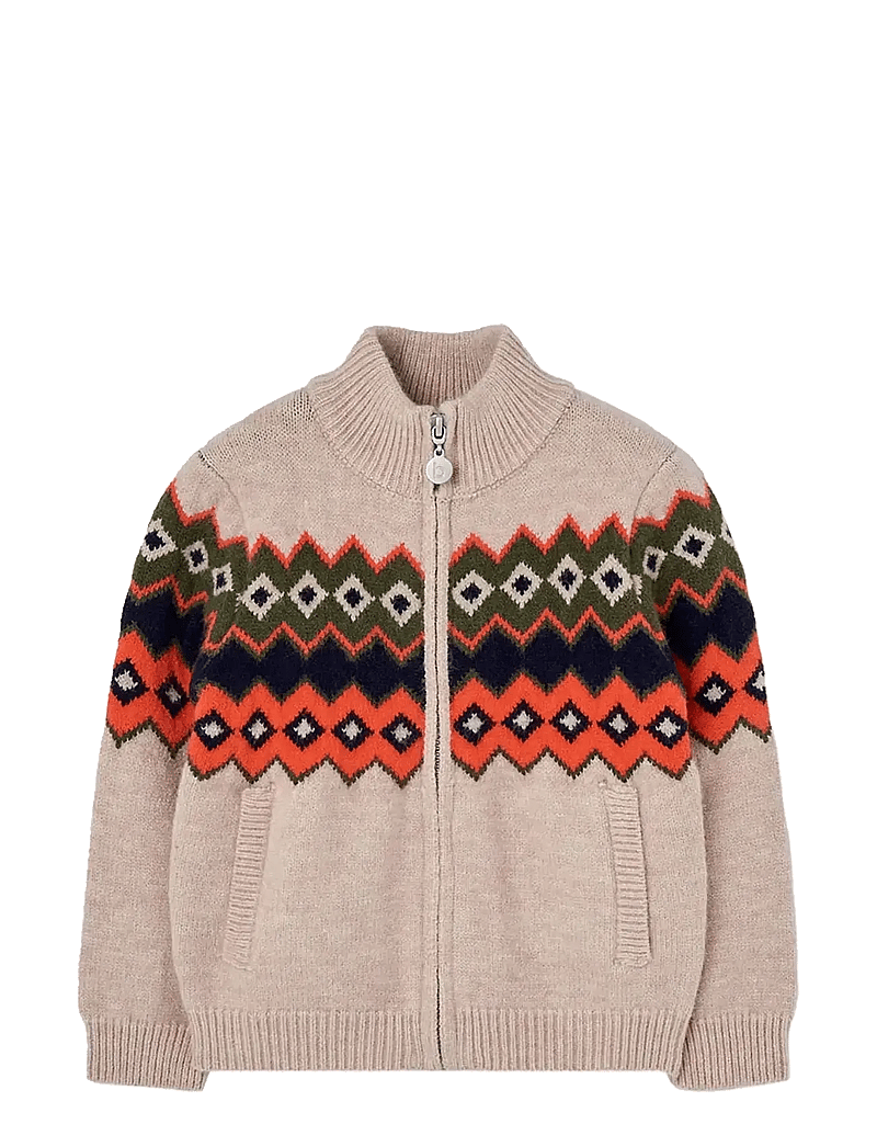 Boboli - Knitwear jacket - koftor - beige - 0