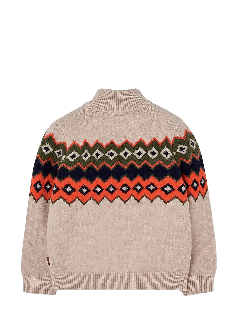 Boboli - Knitwear jacket - cardigans - beige - 1