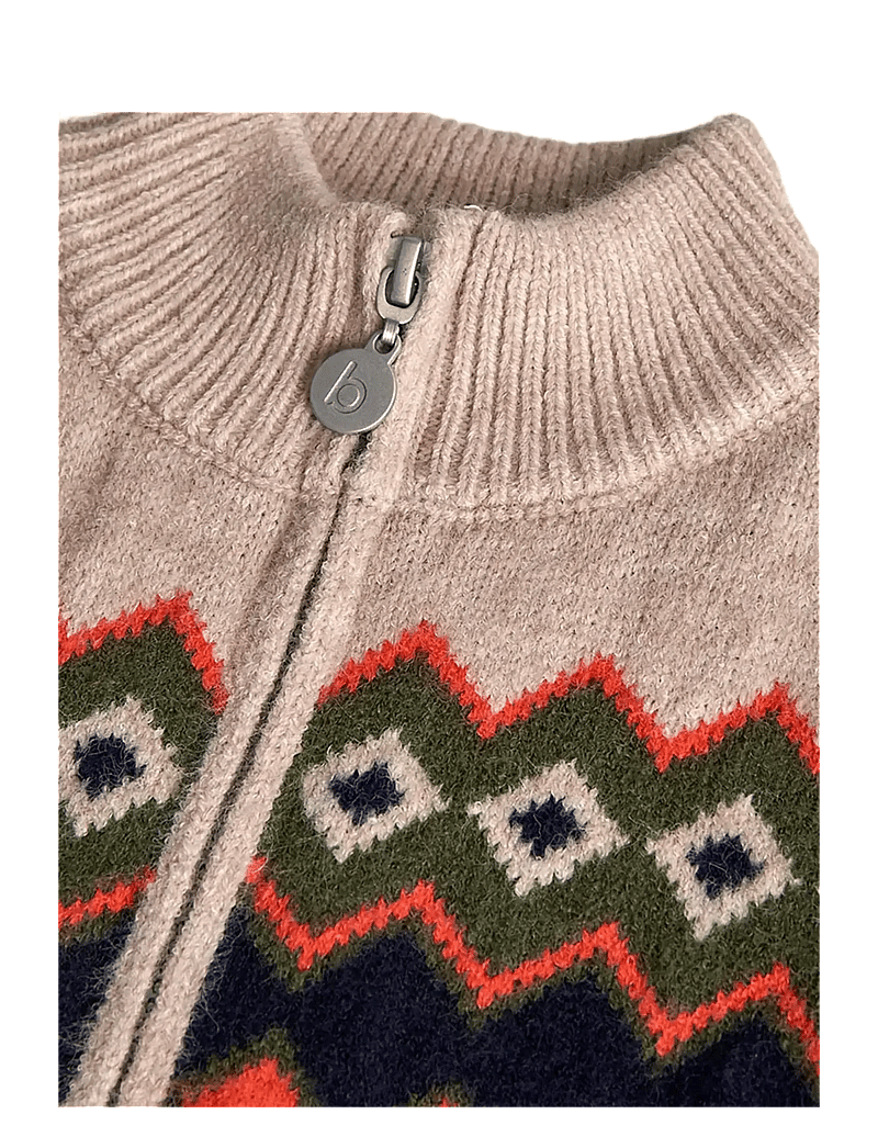 Boboli - Knitwear jacket - koftor - beige - 2