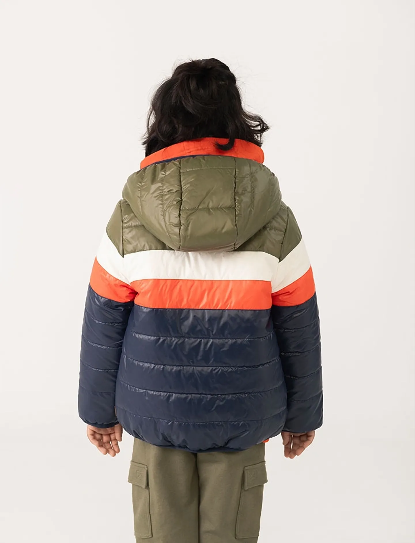 Boboli - Reversible parka - overtøj - navy - 4