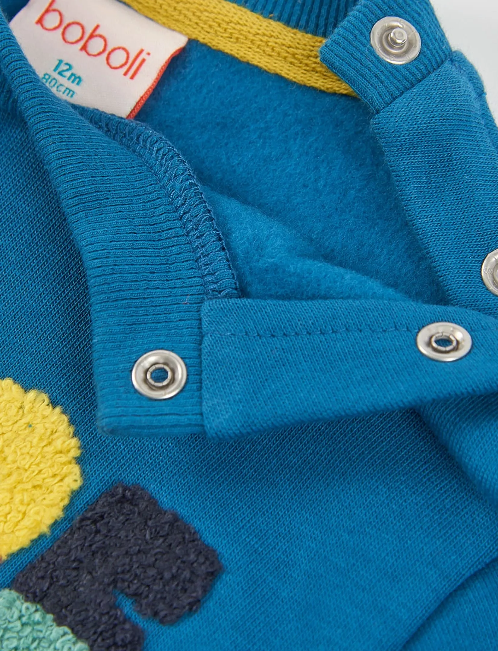 Boboli - Fleece sweatshirt for boy -BCI - canard - 2