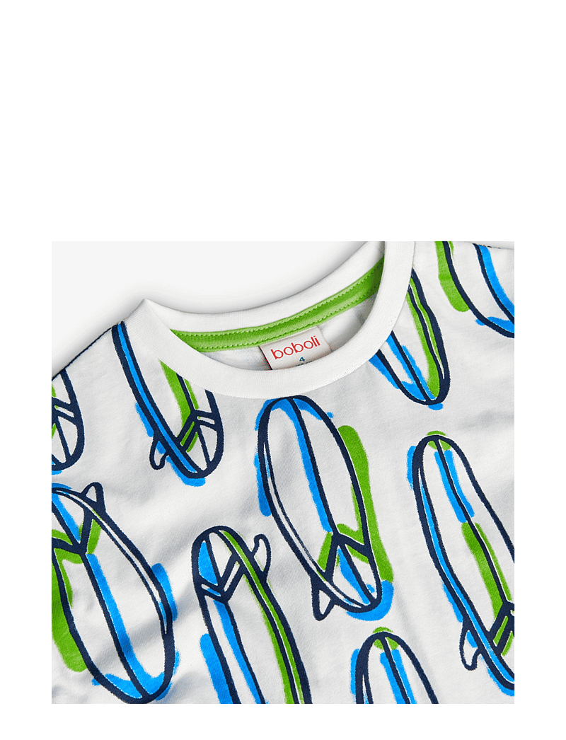 Boboli - Knit t-Shirt printed - kortærmede t-shirts - multi coloured - 3