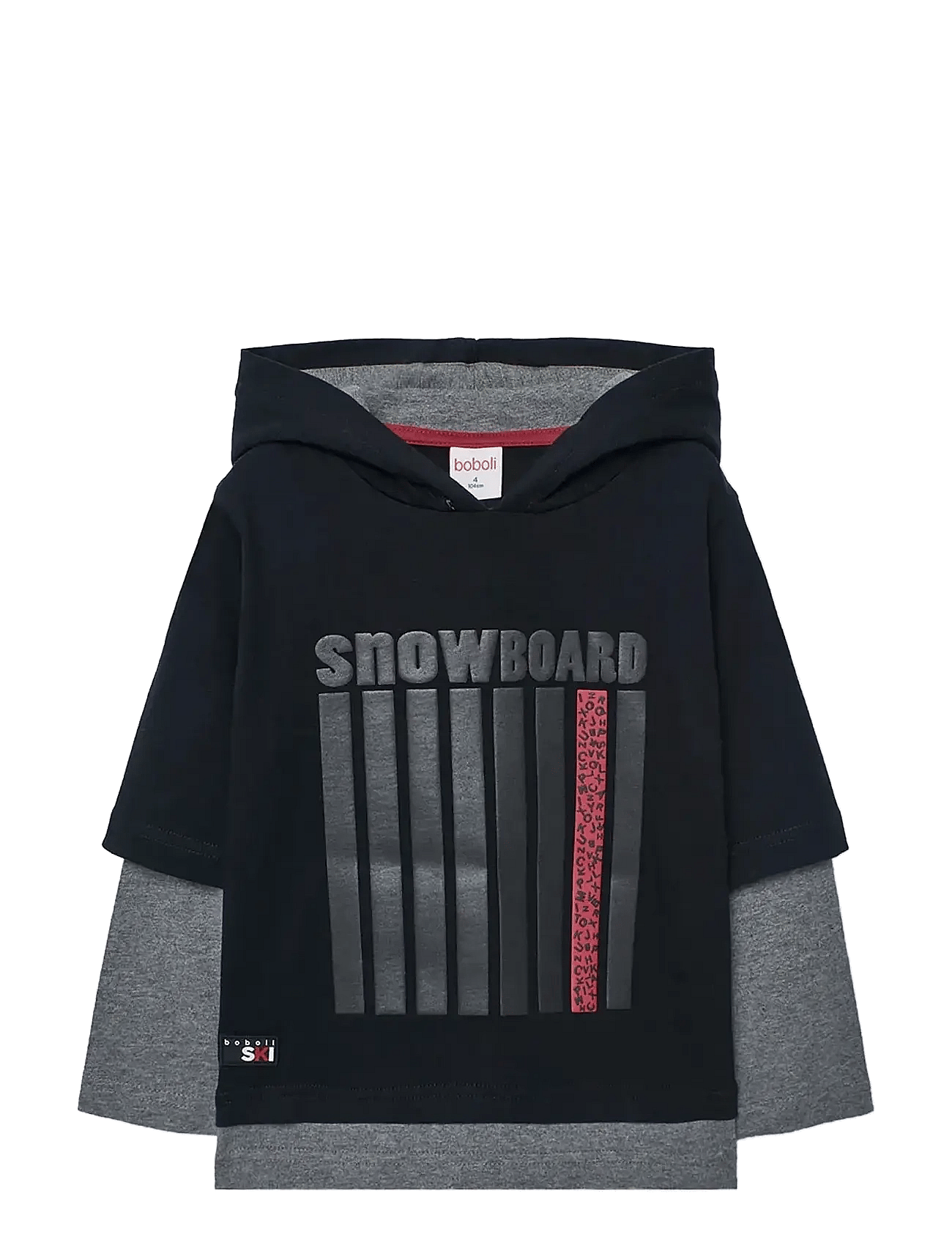 Boboli - Knit Hooded T-Shirt -