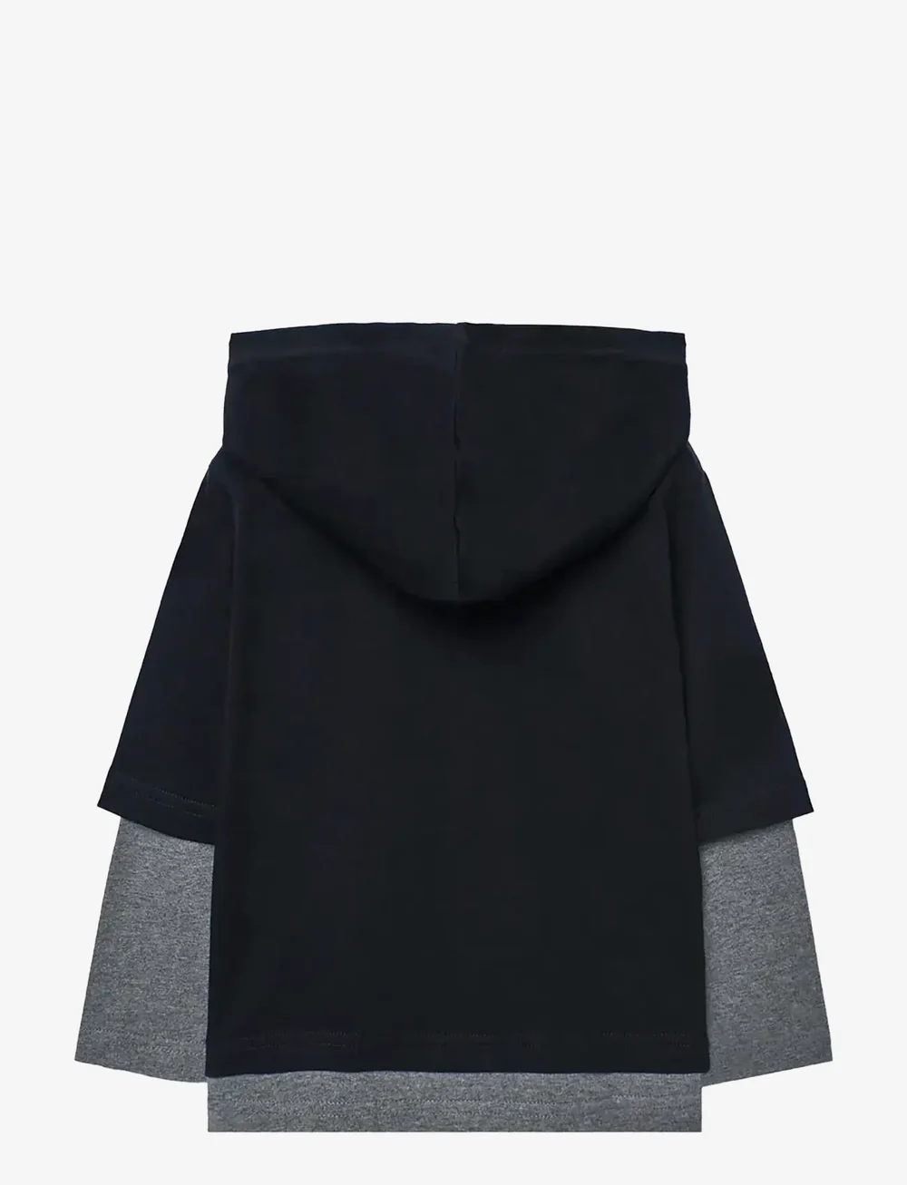 Boboli - Knit hooded t-Shirt - hættetrøjer - black - 1