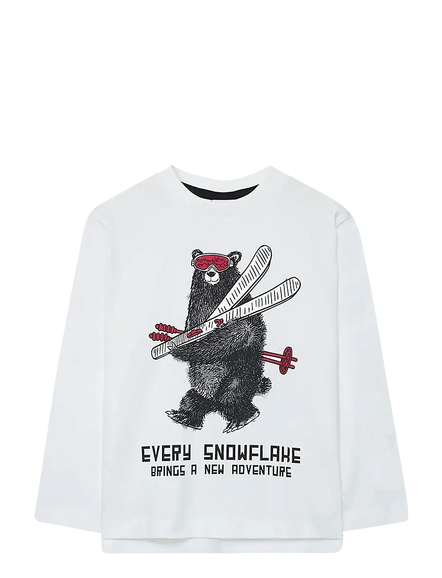 Boboli - Knit t-Shirt - langärmelig - off white - 0